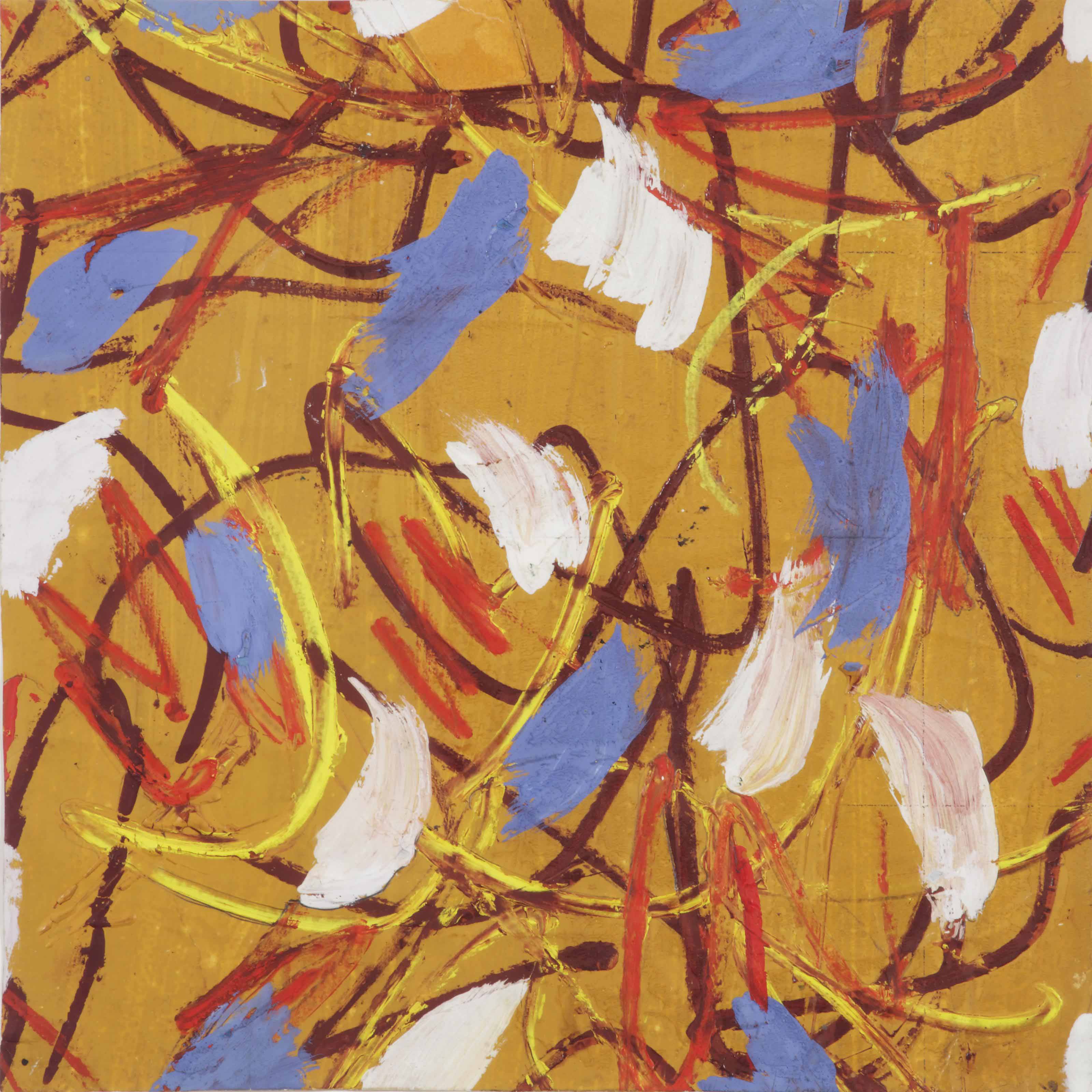 Karel Appel — Без названия (Дизайн для ткани)