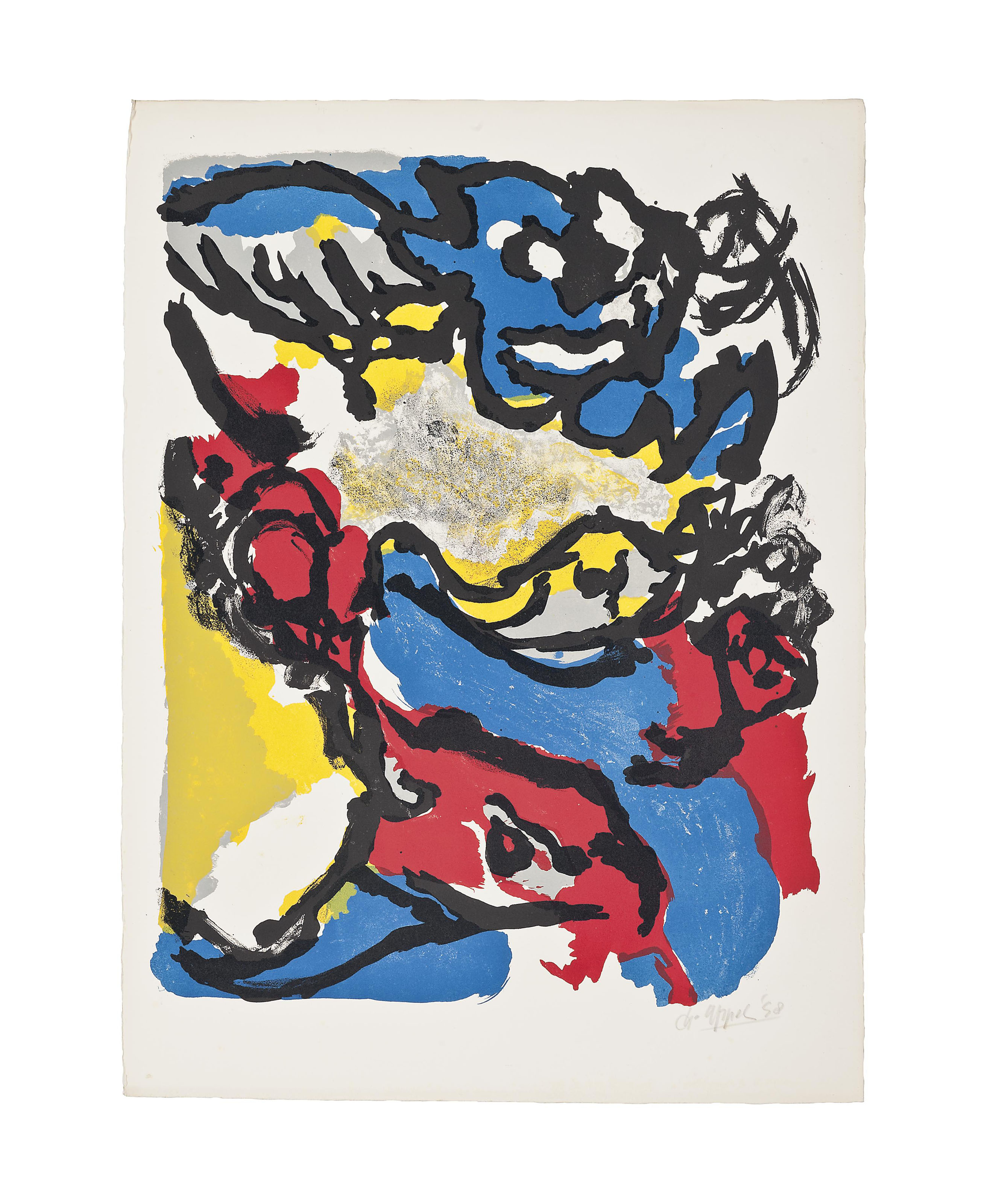 Karel Appel — Композиция