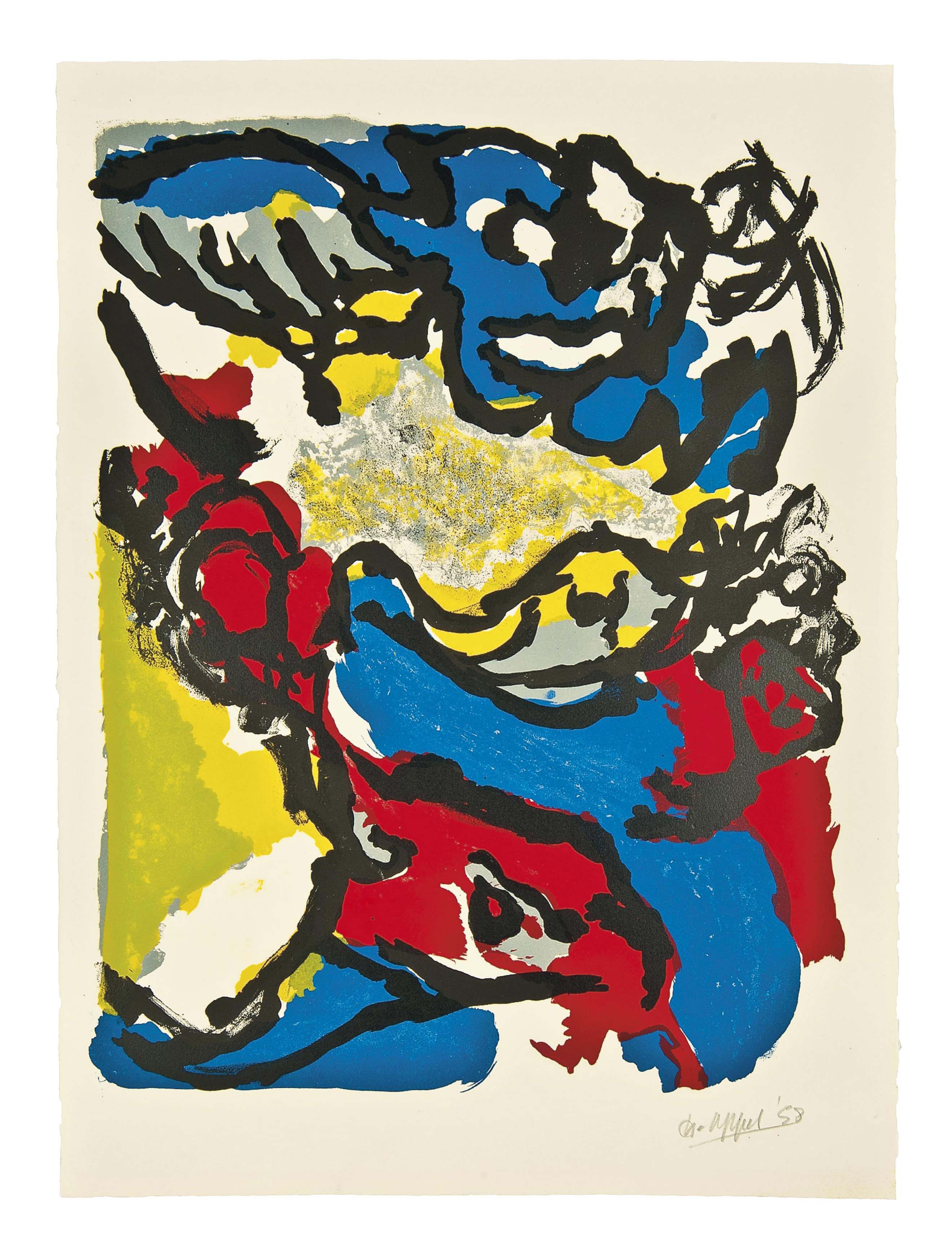 Karel Appel — Композиция