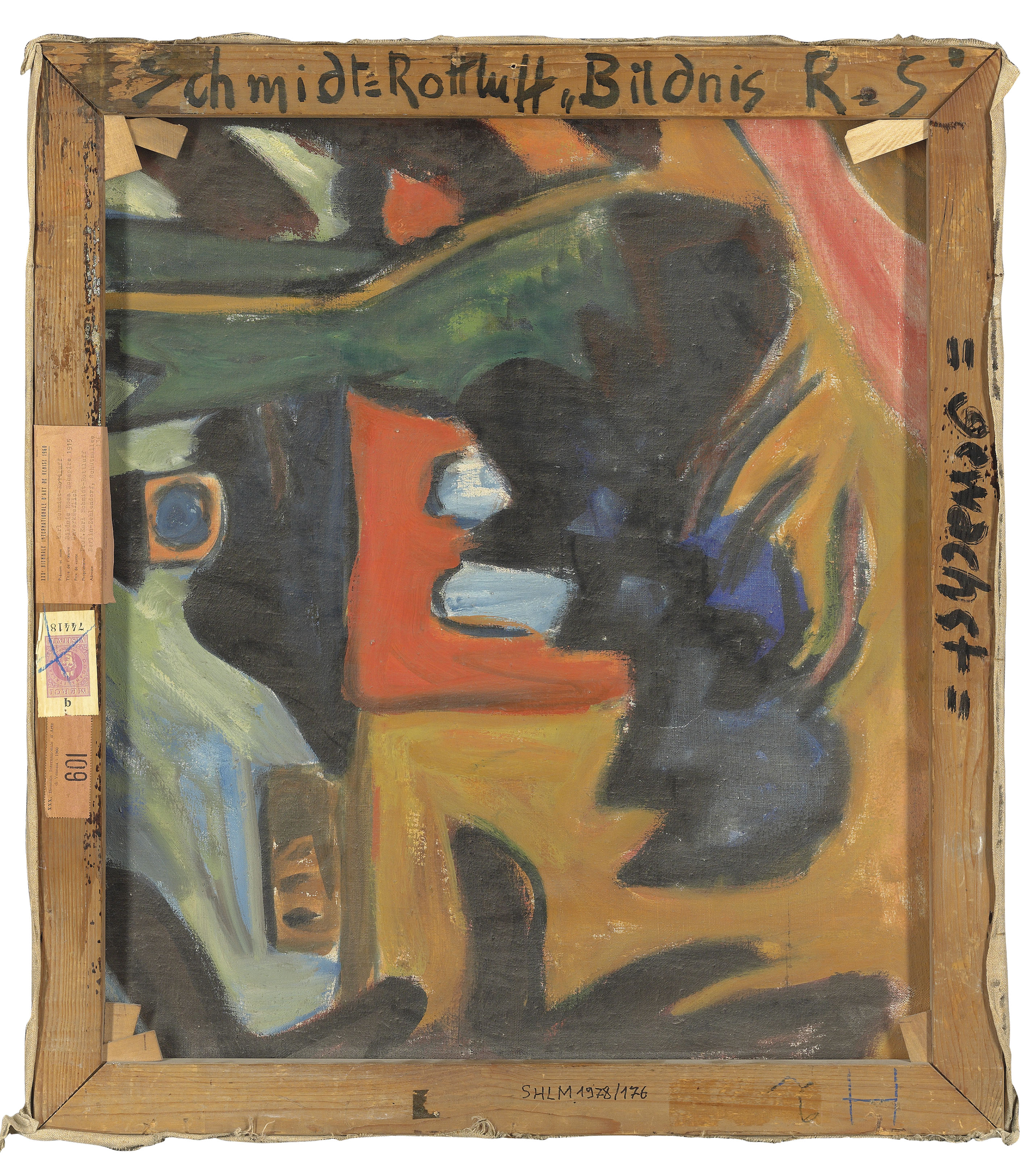 Karl Schmidt-Rottluff — Ученица Розы Шапир ( справа ); Ландшафтстудия ( слева ), изображение 2
