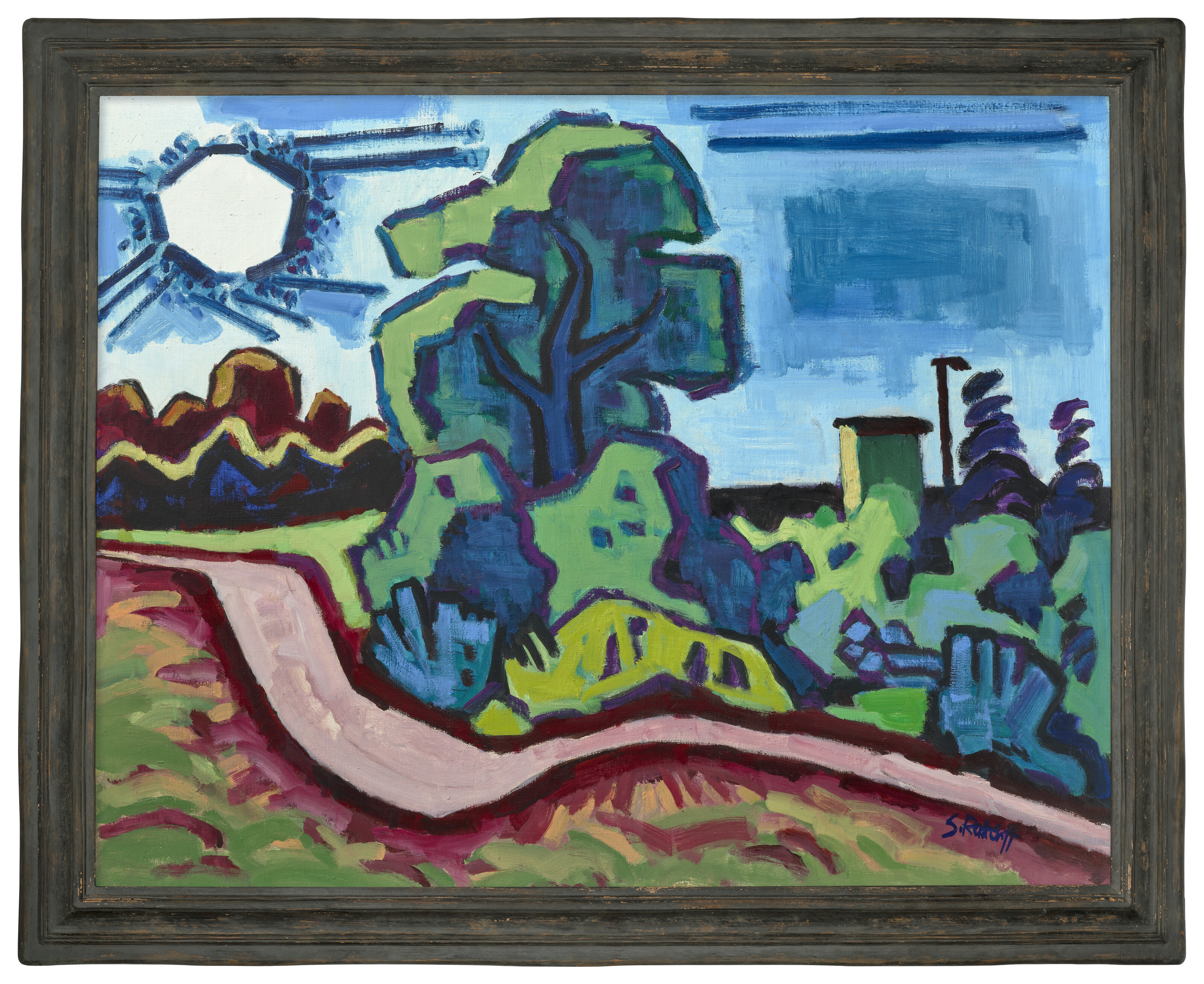 Karl Schmidt-Rottluff — Вайссе-Зонне-ам-Бандамм, изображение 2