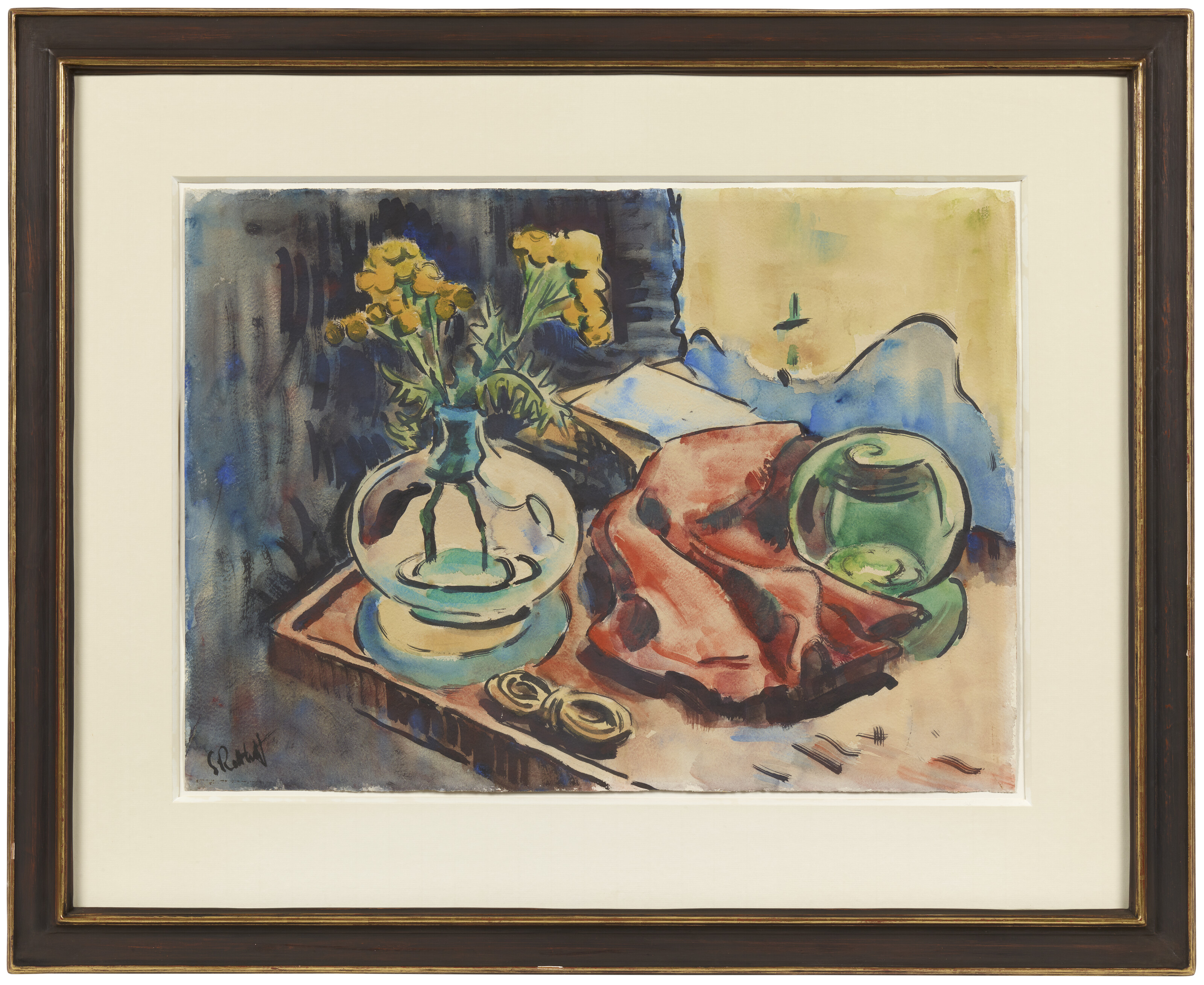 Karl Schmidt-Rottluff — Оне Титель (Стиллебен), изображение 2