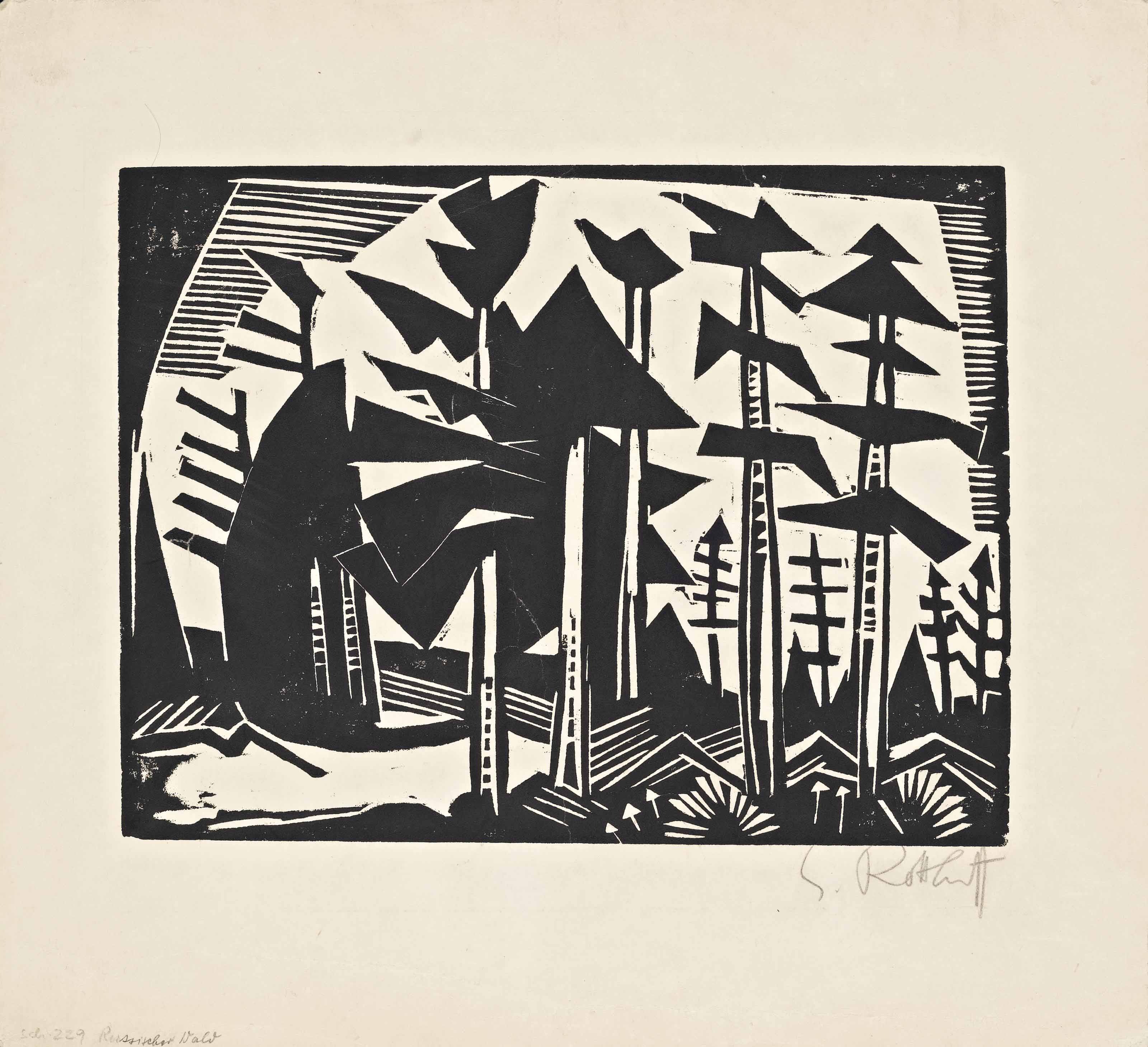 Karl Schmidt-Rottluff — Русский Вальд (Шапир, 229)