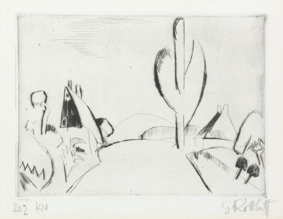 Karl Schmidt-Rottluff — Гольштейнское земельное общество II (S. R 23)