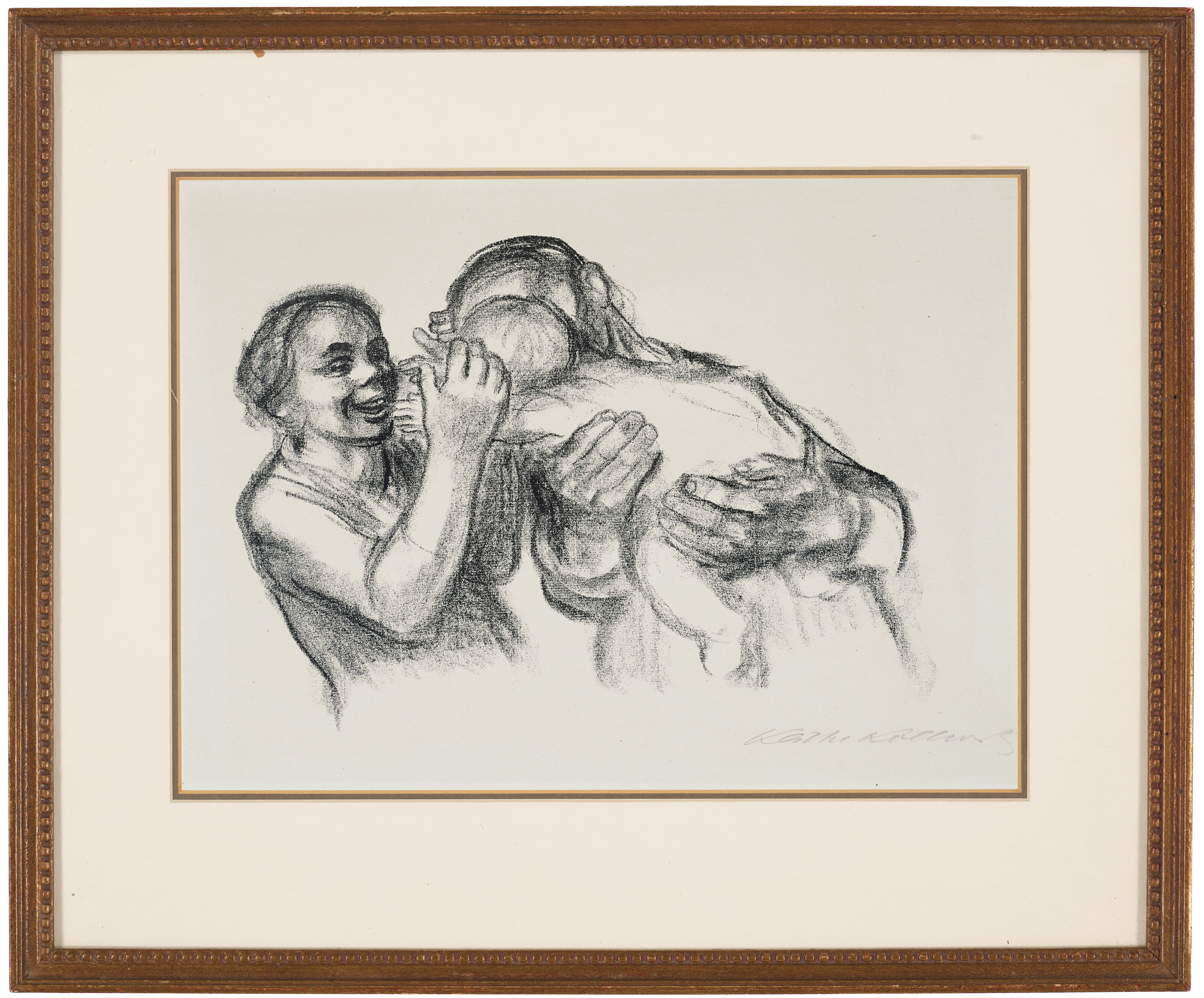 Käthe Kollwitz — Три гравюры художника, изображение 4