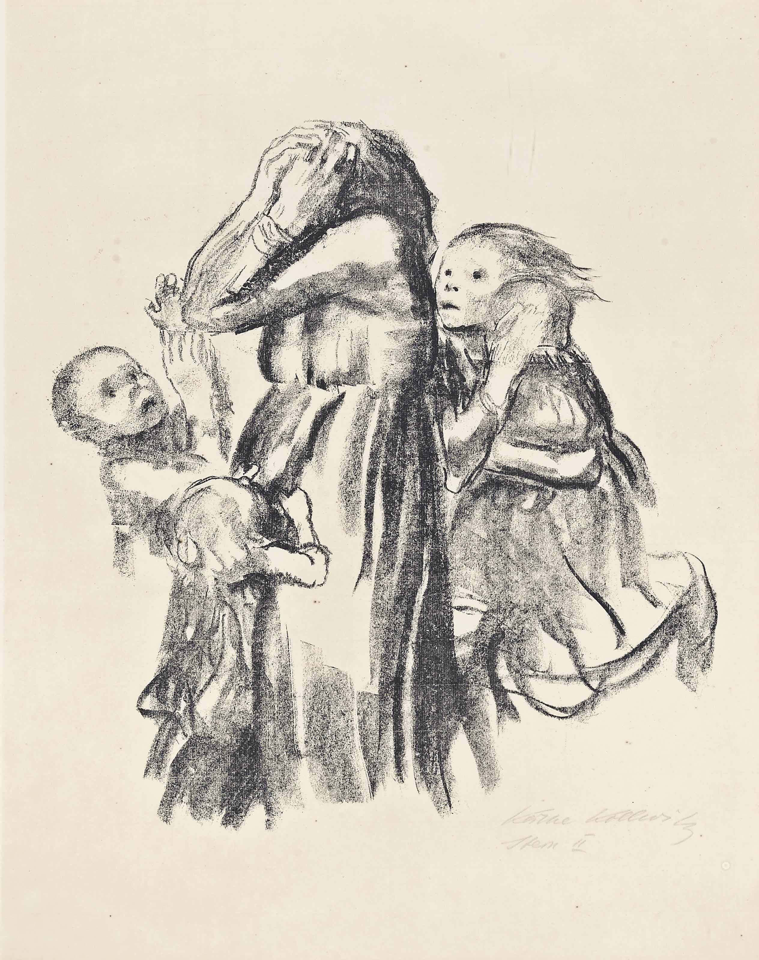 Käthe Kollwitz — Упавший духом