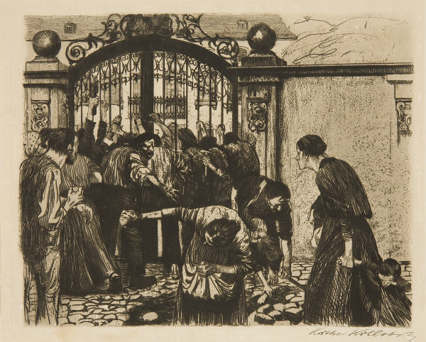 Käthe Kollwitz — Штурм (Кнезебек, 37)