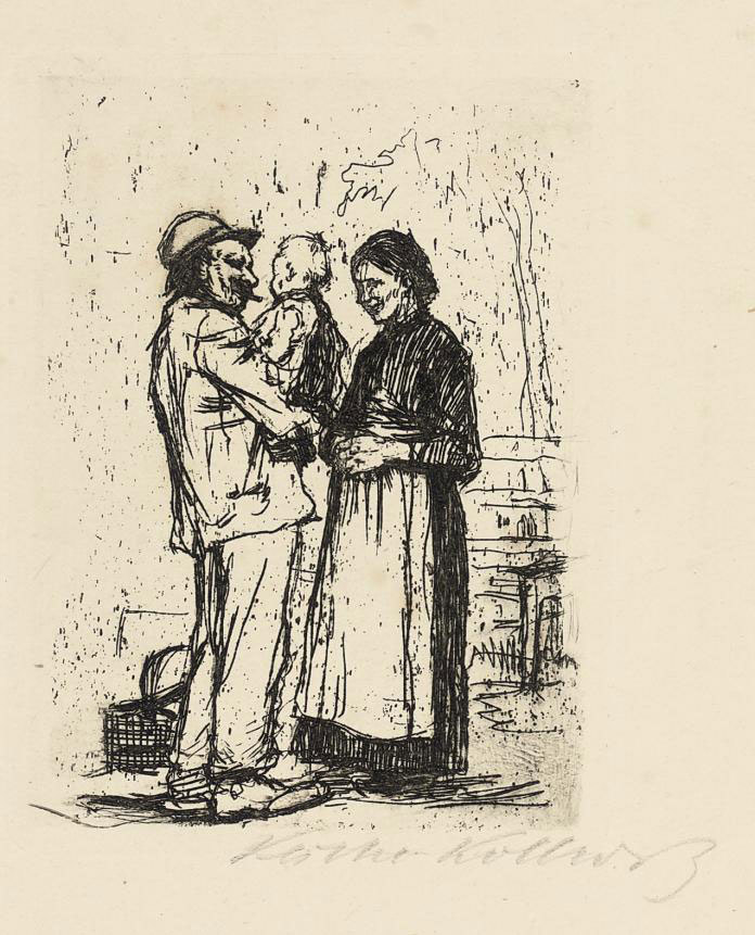 Käthe Kollwitz — Бегрюссунг (Кнезебек, 13)