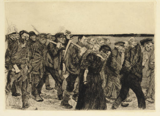 Käthe Kollwitz — Веберцуг (Клипштейн, 32; Кнезебек, 36)
