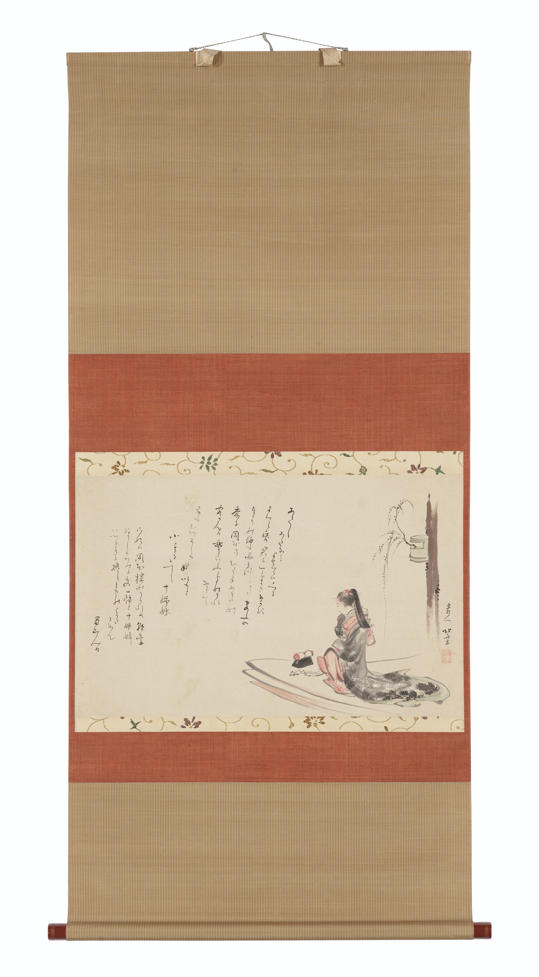 Katsushika Hokusai — Митате Асадзума бунэ (пародия на лодку Асадзума), 1804-05, изображение 6