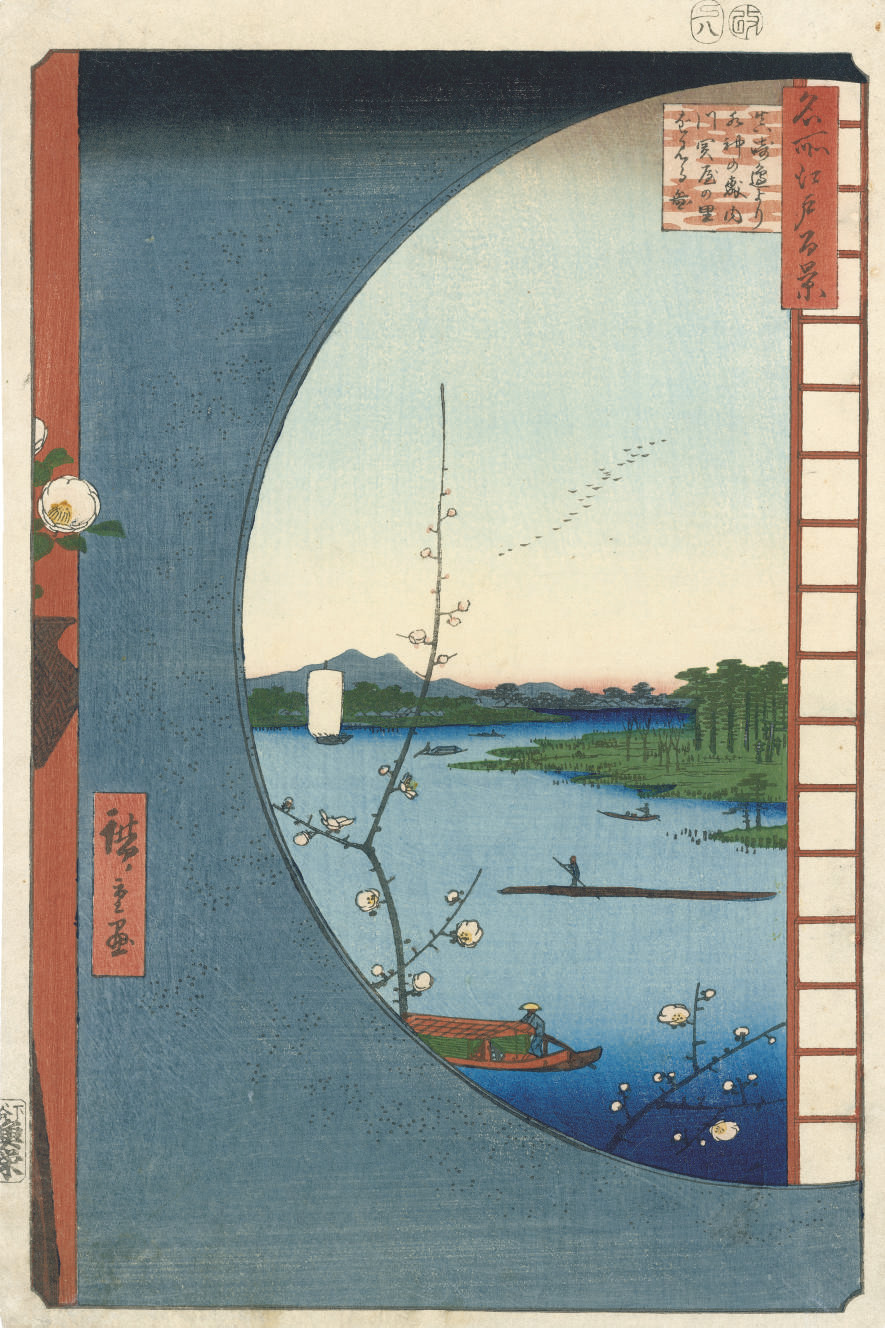 Katsushika Hokusai — Утагава Хиросигэ (1797-1858), Кацусика Хокусай (1760-1849), Китагава Утамаро (1753?-1806), Кэйсай Эйсен (1790-1848) и другие