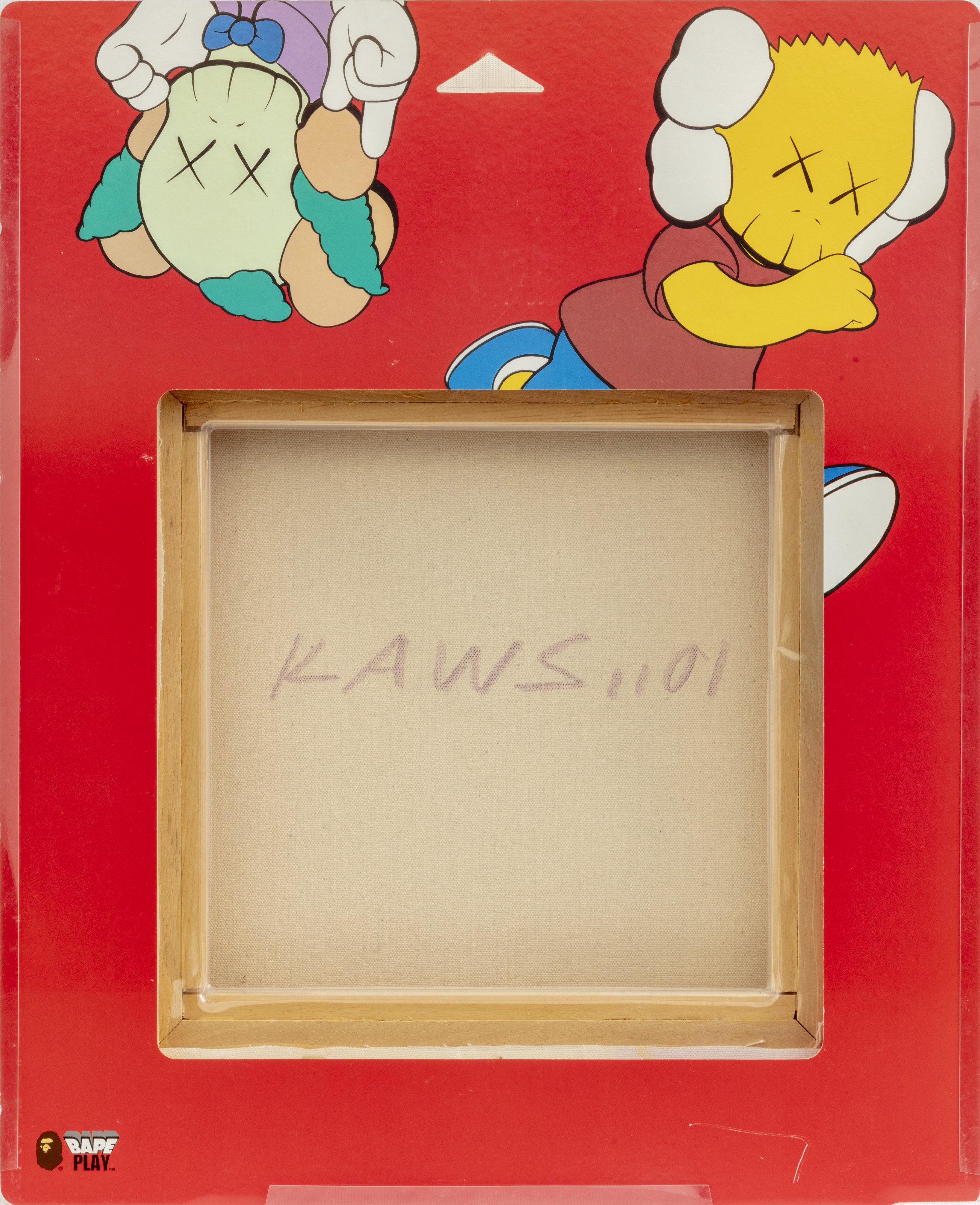 KAWS — БЕЗ НАЗВАНИЯ (КИМПСОНЫ), СЕРИЯ РИСУНКОВ НА УПАКОВКЕ, изображение 2