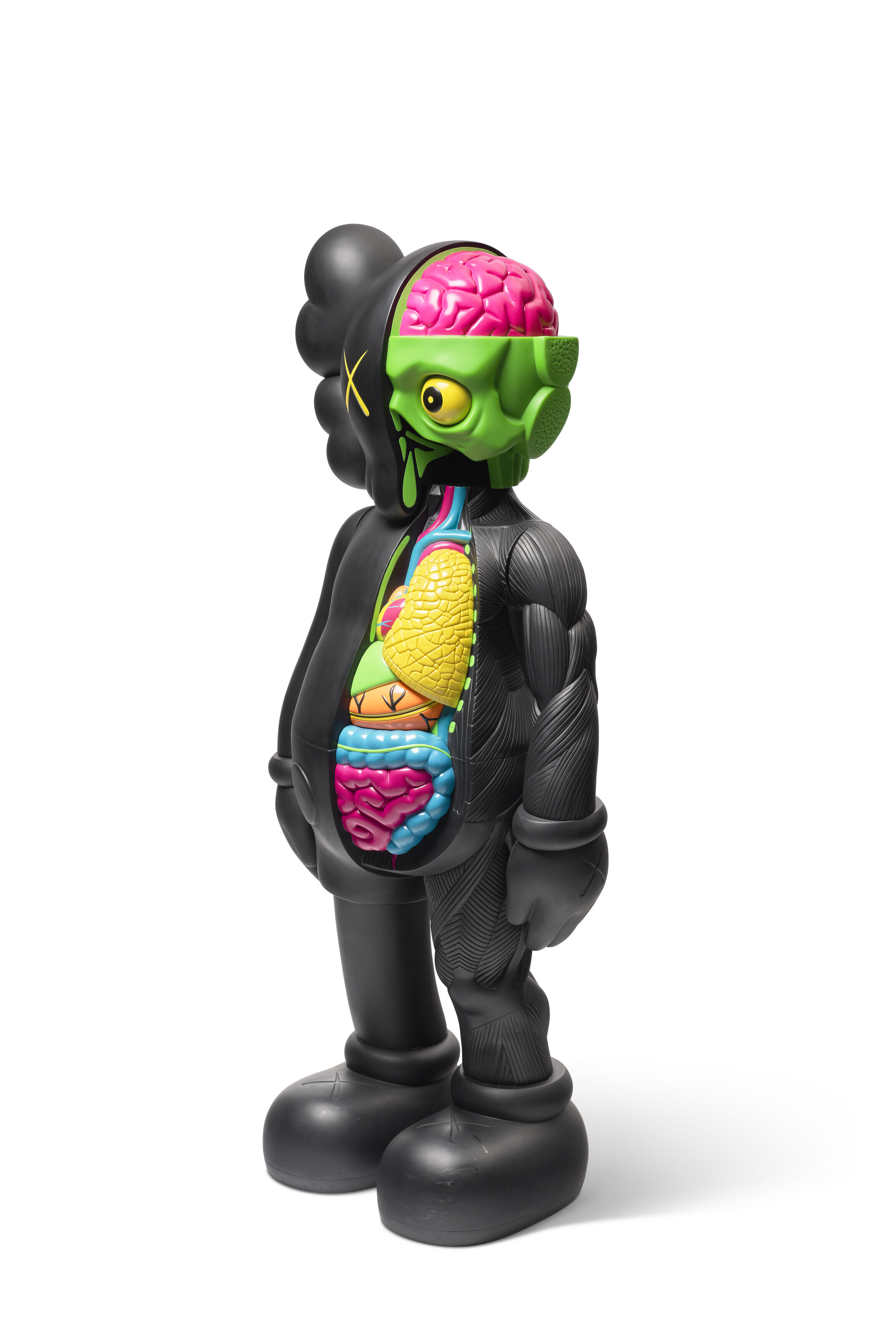 KAWS — ЧЕТЫРЕХФУТОВЫЙ ПРЕПАРИРОВАННЫЙ КОМПАНЬОН (ЧЕРНЫЙ)