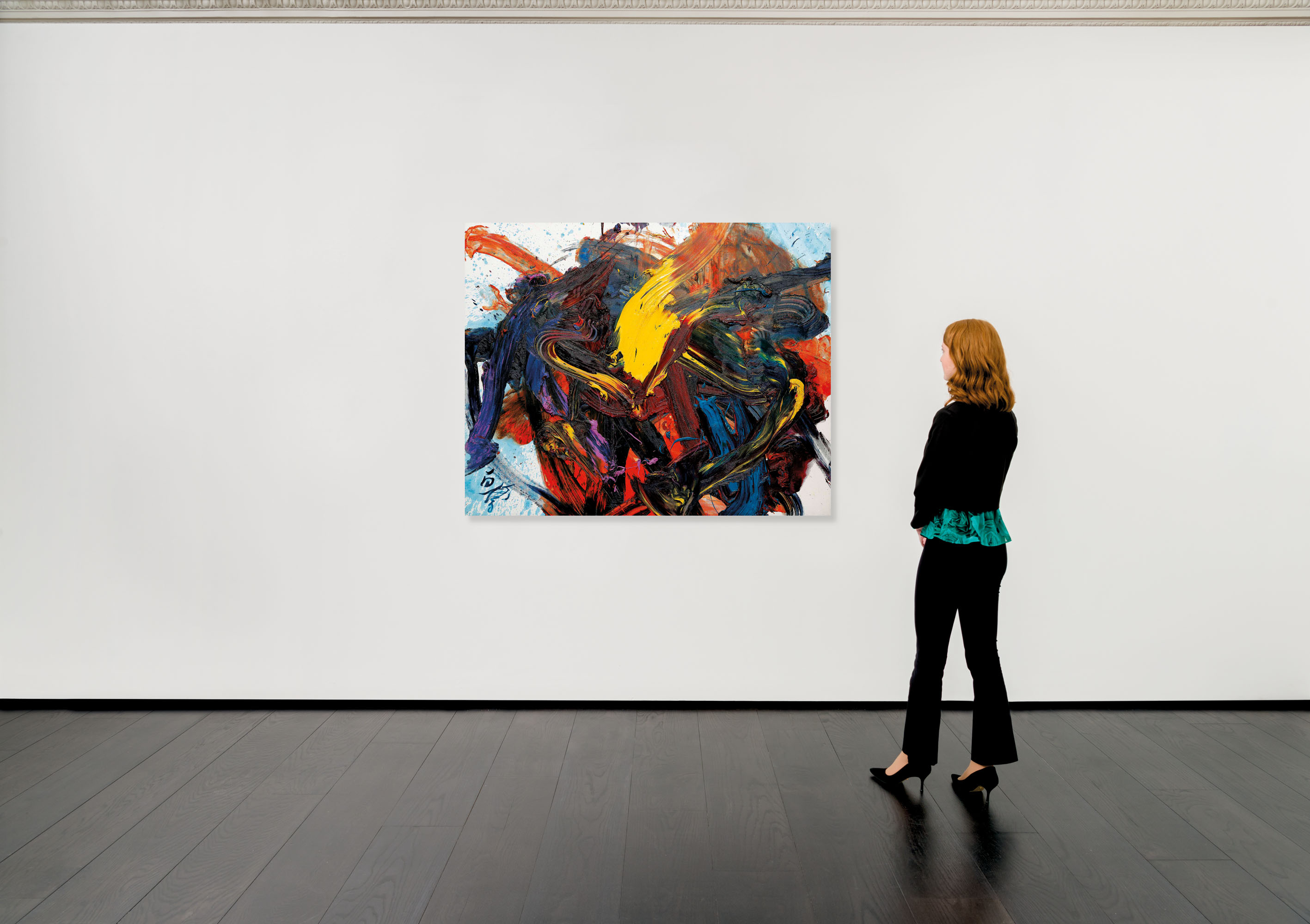 Kazuo Shiraga — Хендж, изображение 2