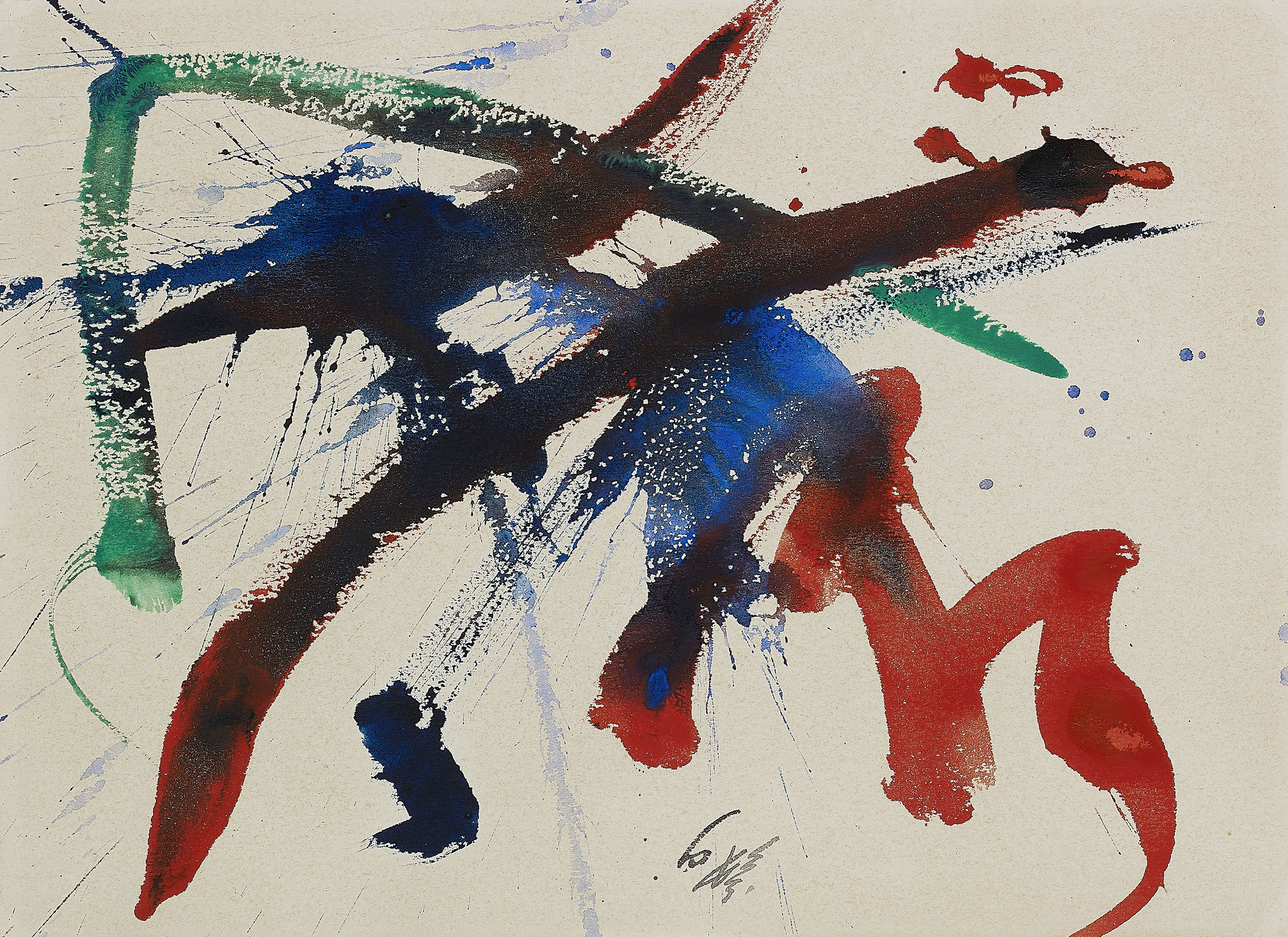 Kazuo Shiraga — Без названия