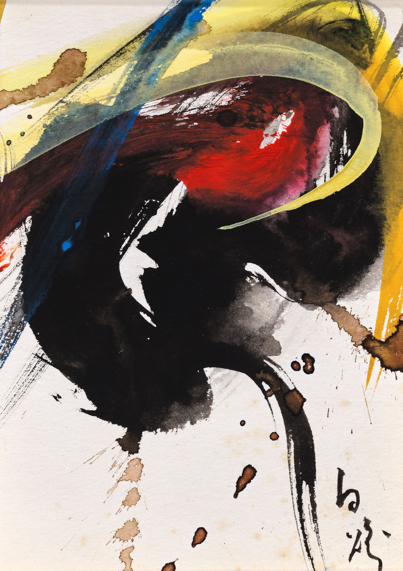 Kazuo Shiraga — Без названия