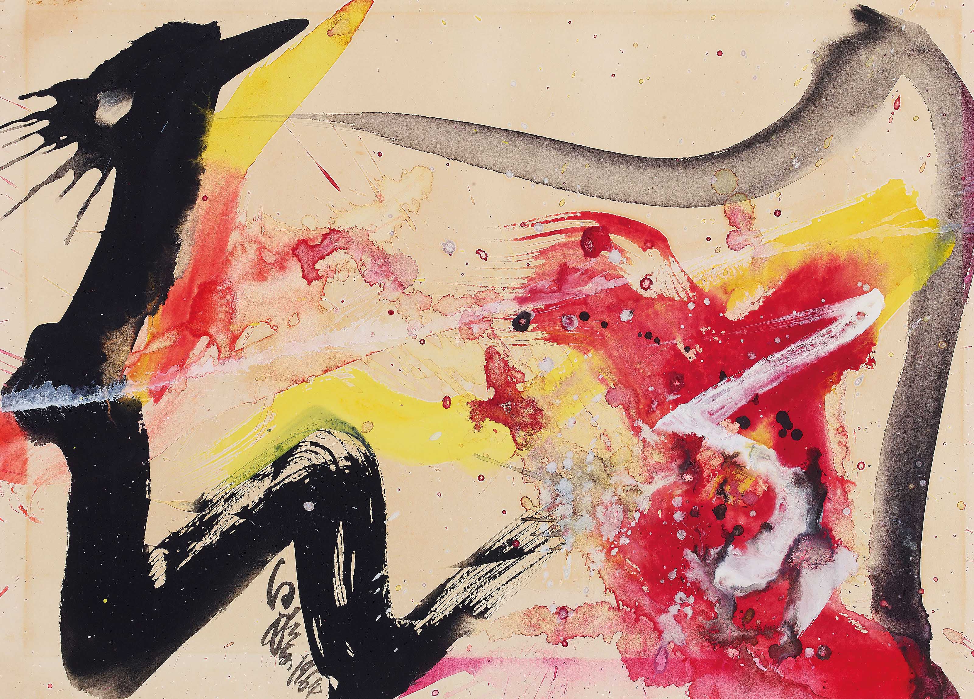 Kazuo Shiraga — Работа