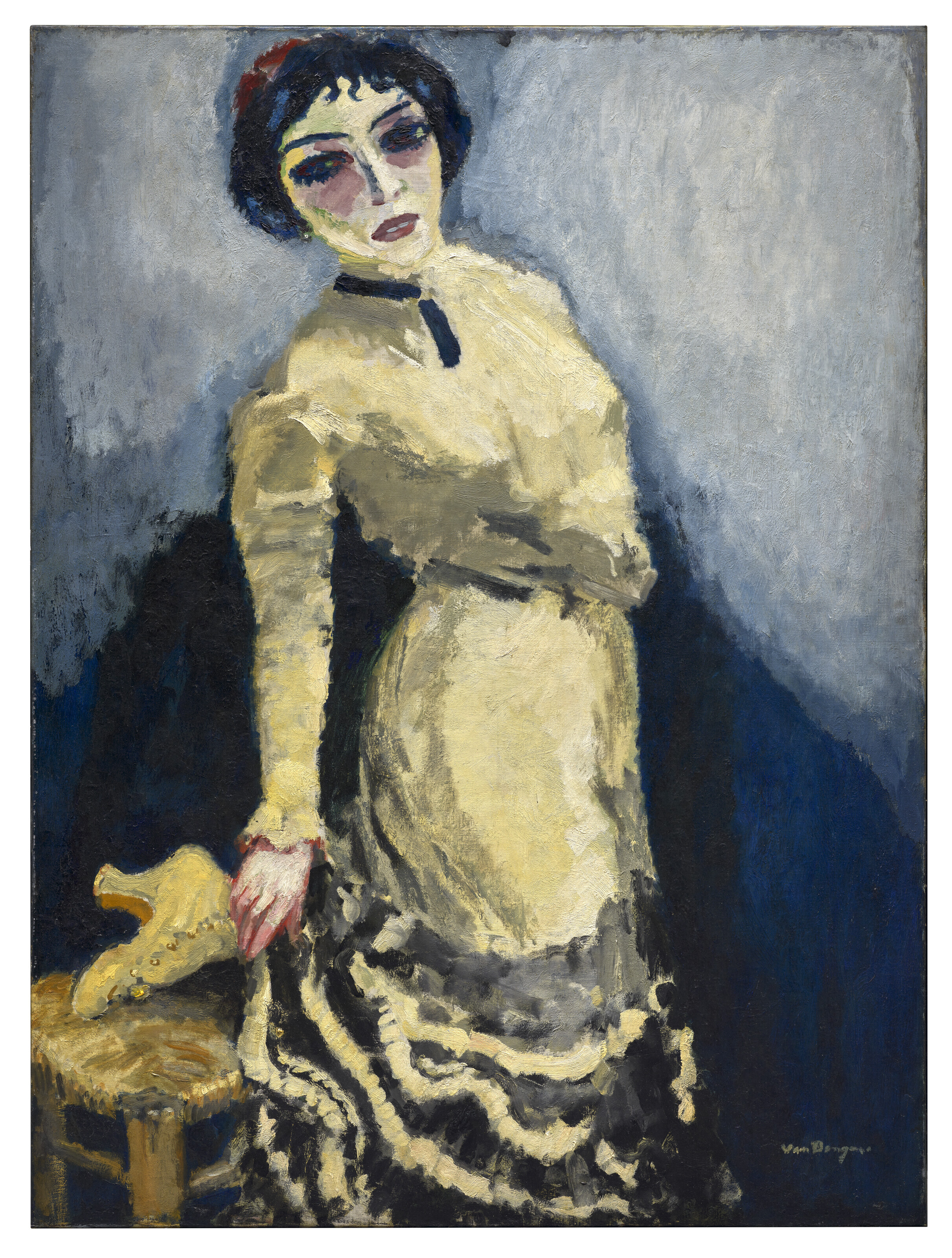 Kees van Dongen — Желтая бутылка, изображение 2