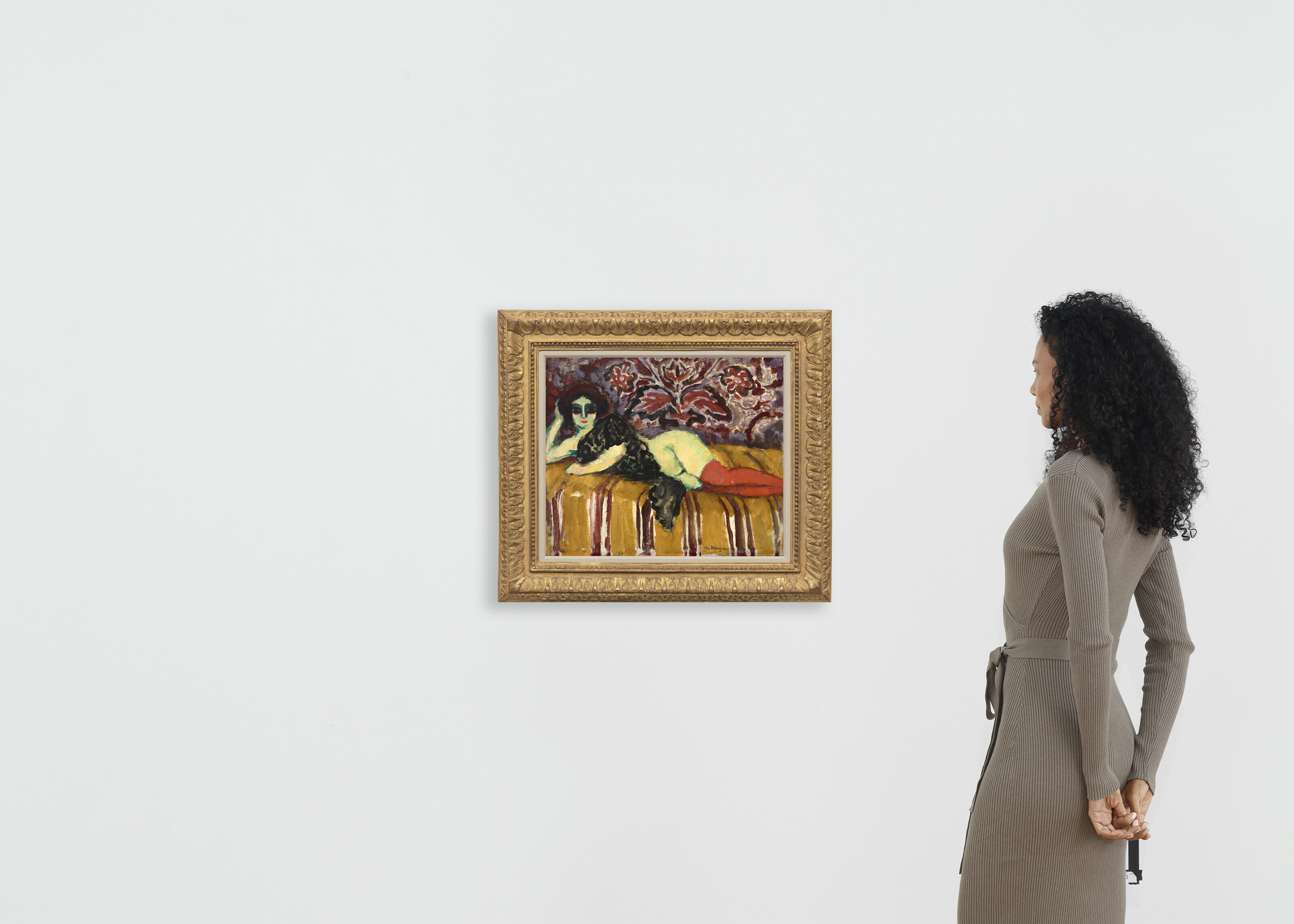 Kees van Dongen — Ну, а ля мантилья - это австралийский диван по модели, изображение 5