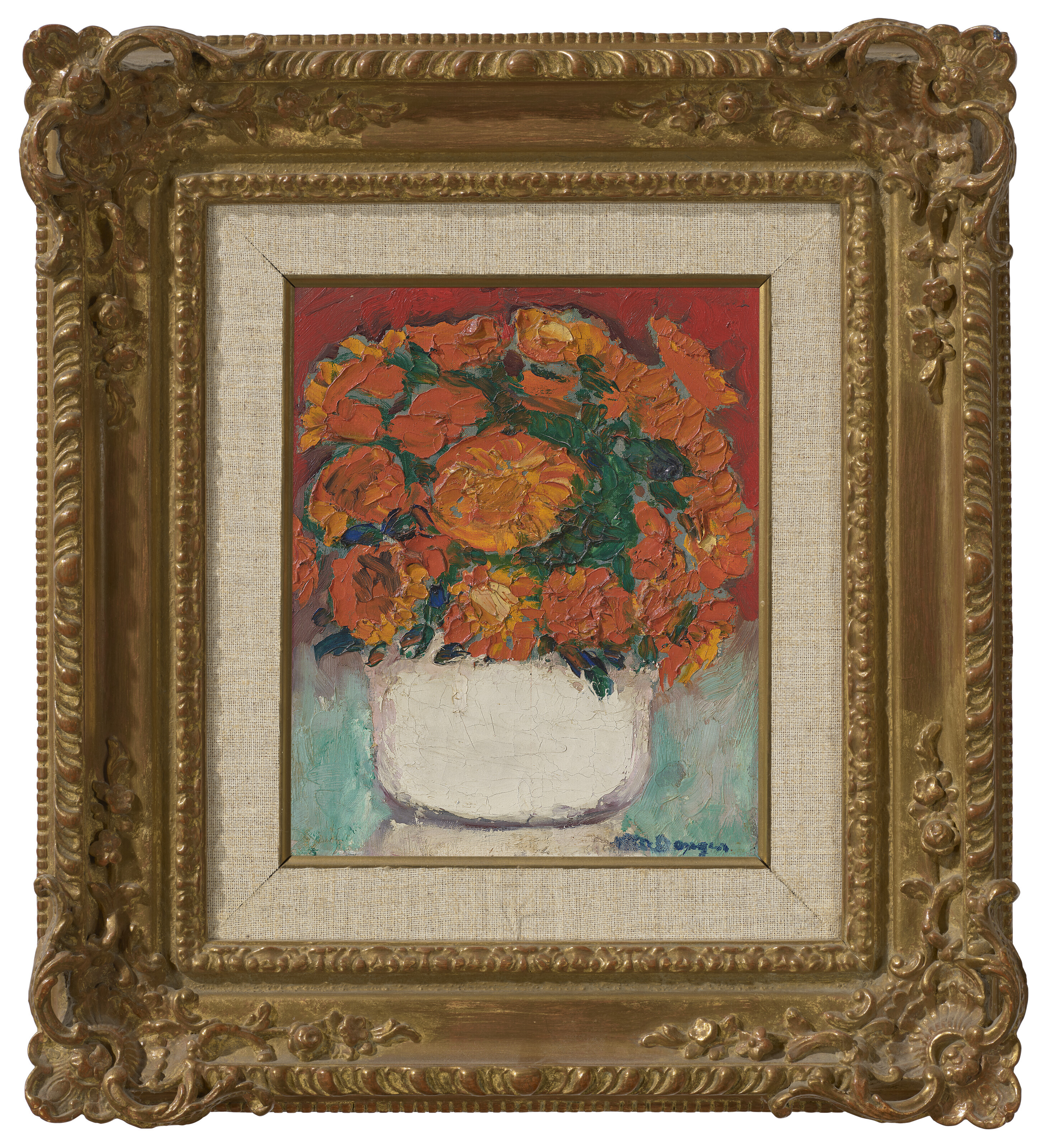 Kees van Dongen — Ваза с цветами, изображение 2