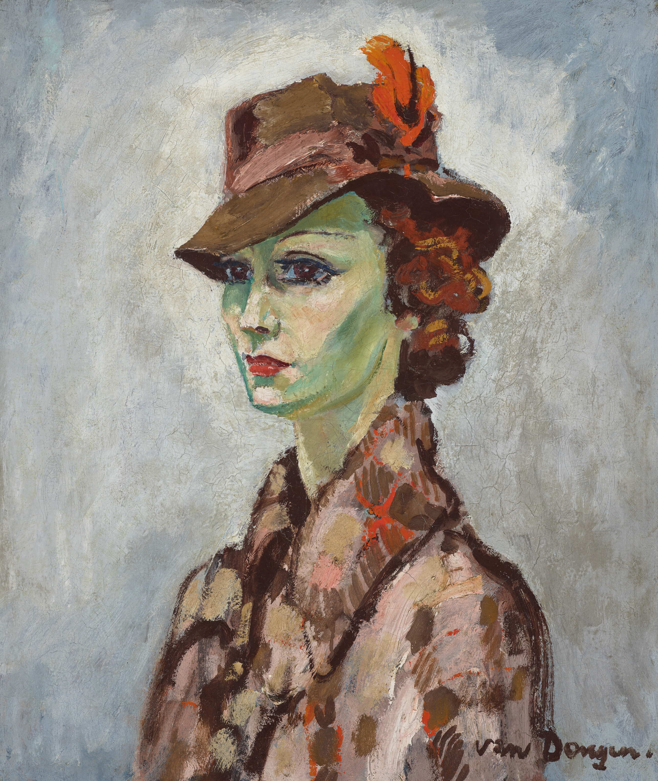 Kees van Dongen — Портрет молодой женщины (Бобси)