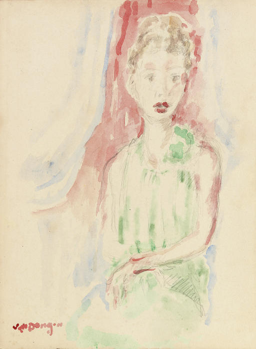 Kees van Dongen — Портрет в женском обличье