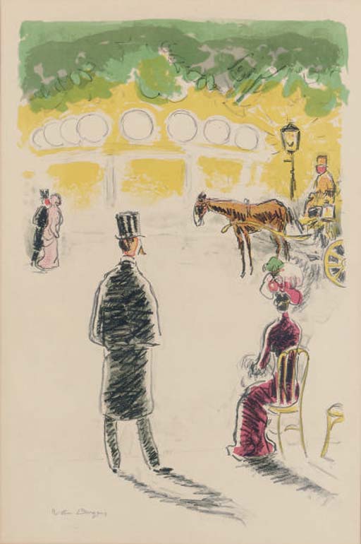 Kees van Dongen — Карусель и фиакр (Juffermans L27)