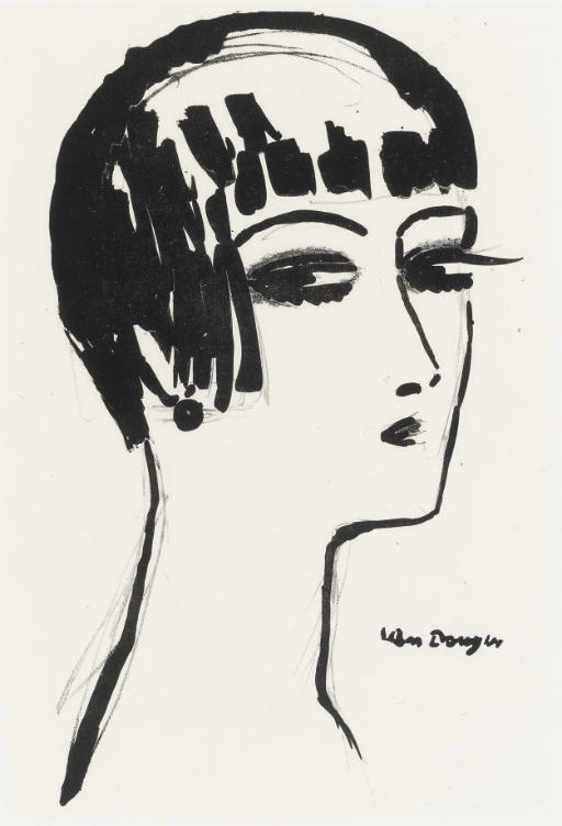 Kees van Dongen — Короткая стрижка (Juffermans L8C)