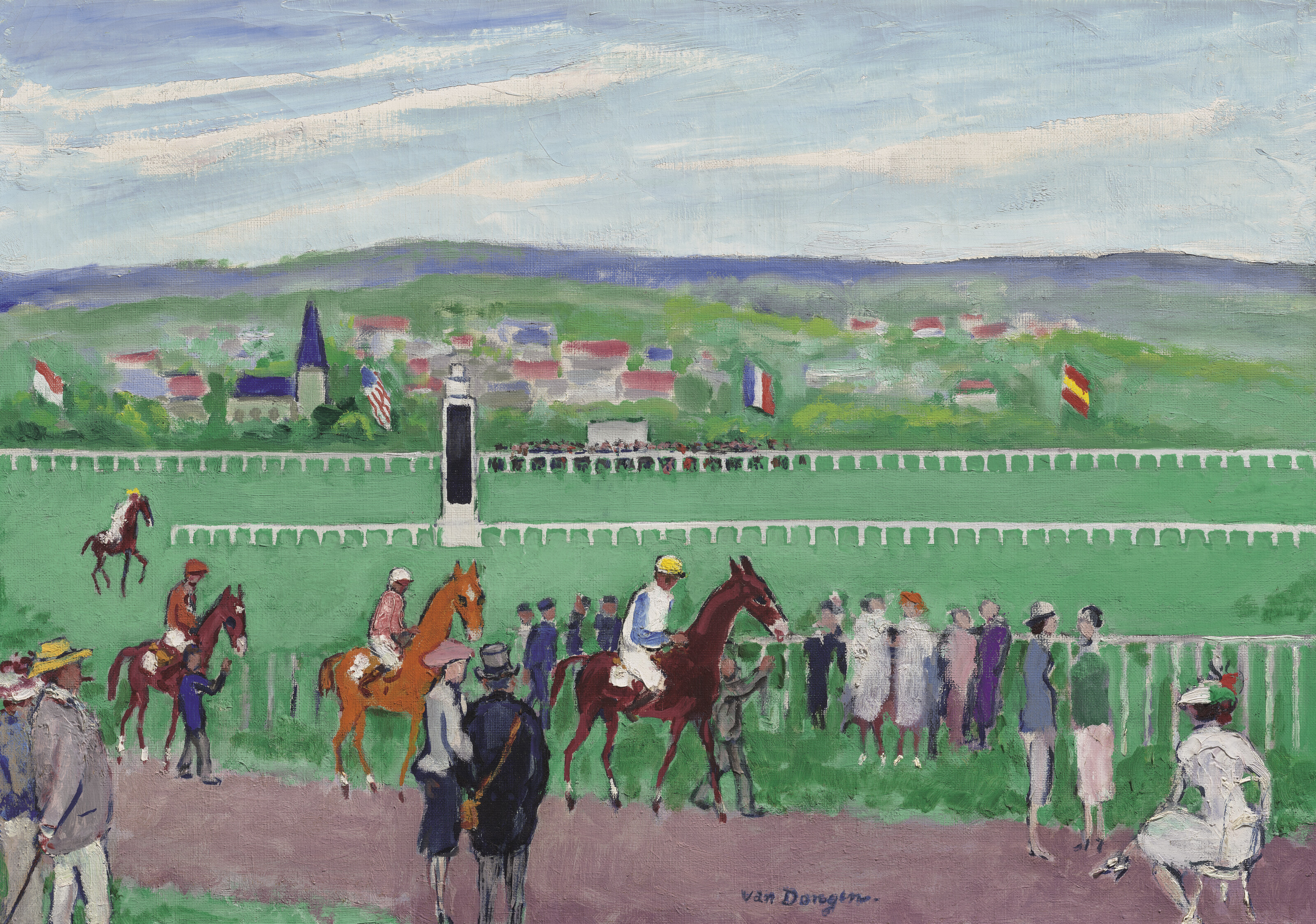 Kees van Dongen — Блюда в Довиле