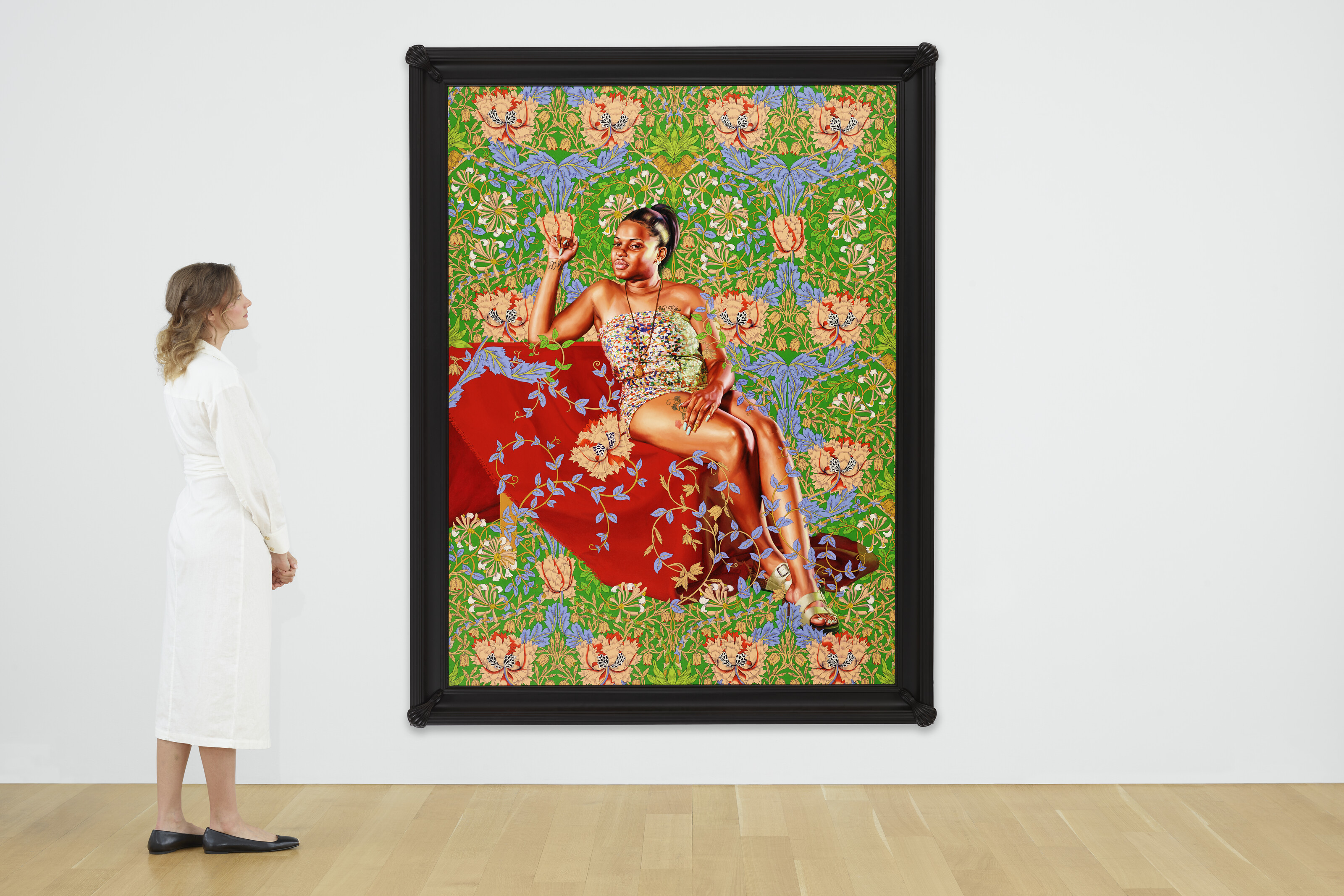 Kehinde Wiley — Святой Иероним, слышащий трубу Страшного суда, изображение 3