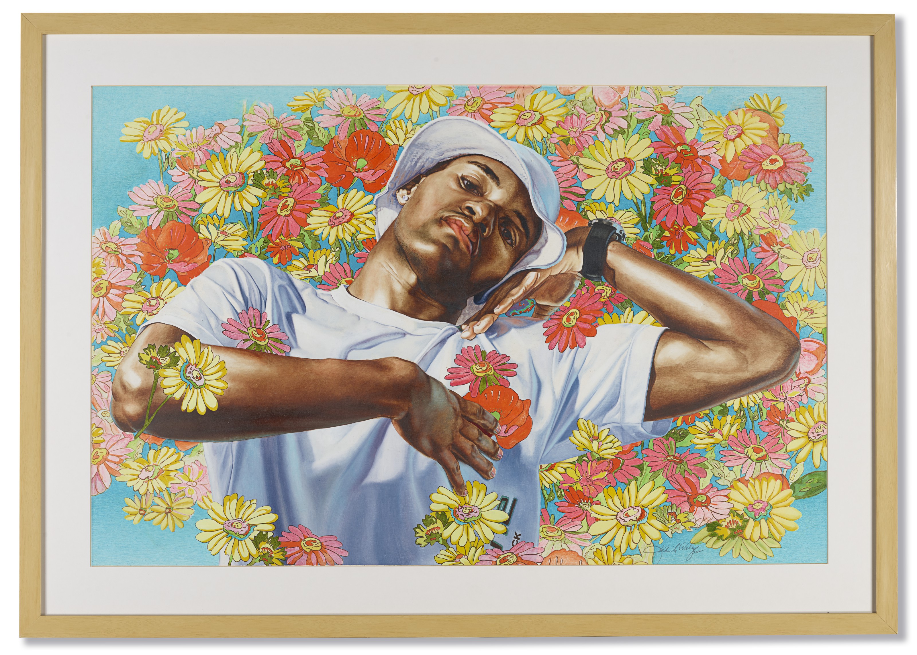 Kehinde Wiley — Тиоко Гливейра-ду-Росарио-Розендо Изучает V, изображение 2