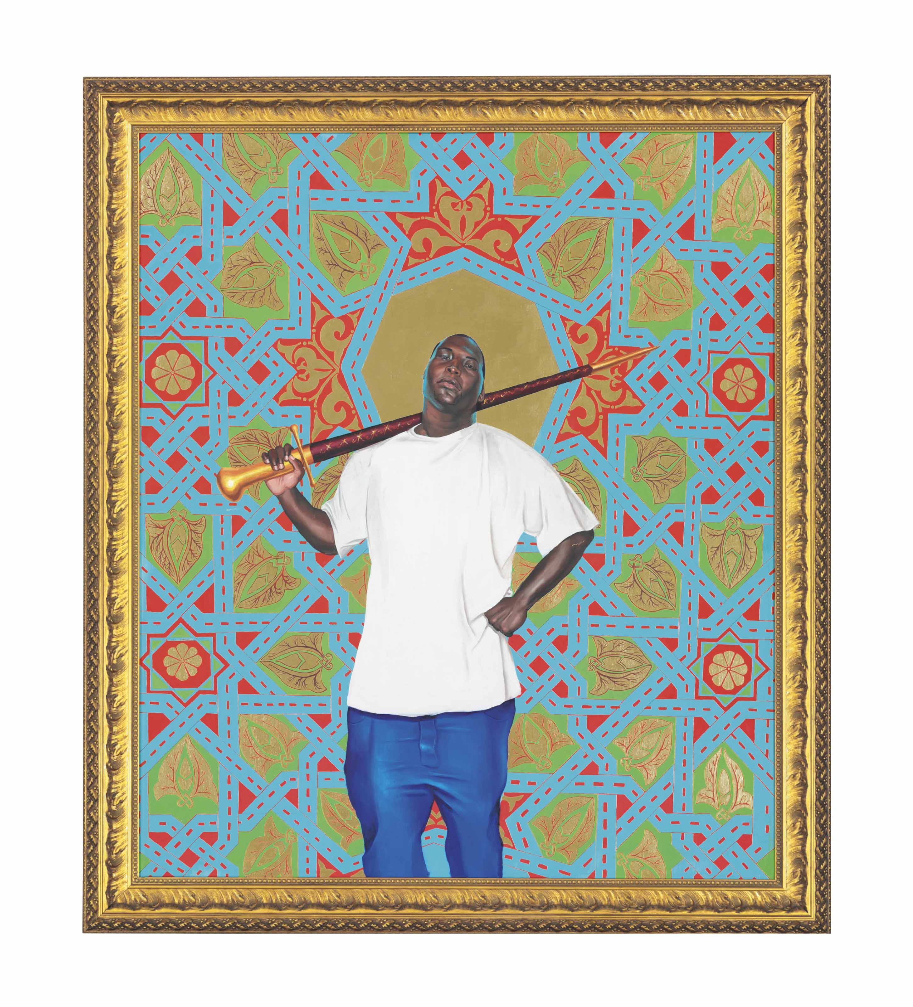 Kehinde Wiley — Посвящение епископа Гарольда в герцоги Франконии