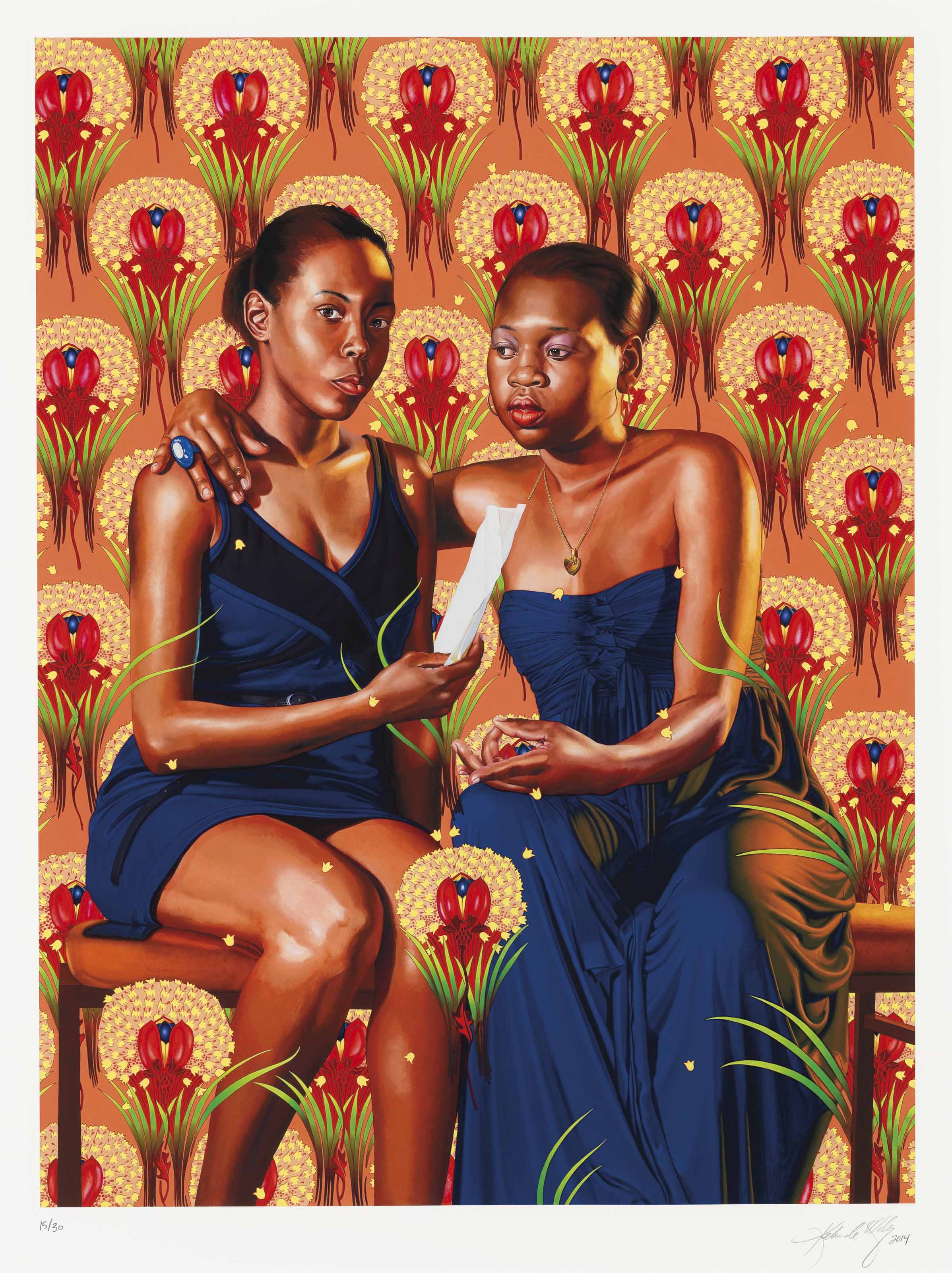 Kehinde Wiley — Сестры Зенаида и Шарлотта Бонапарт