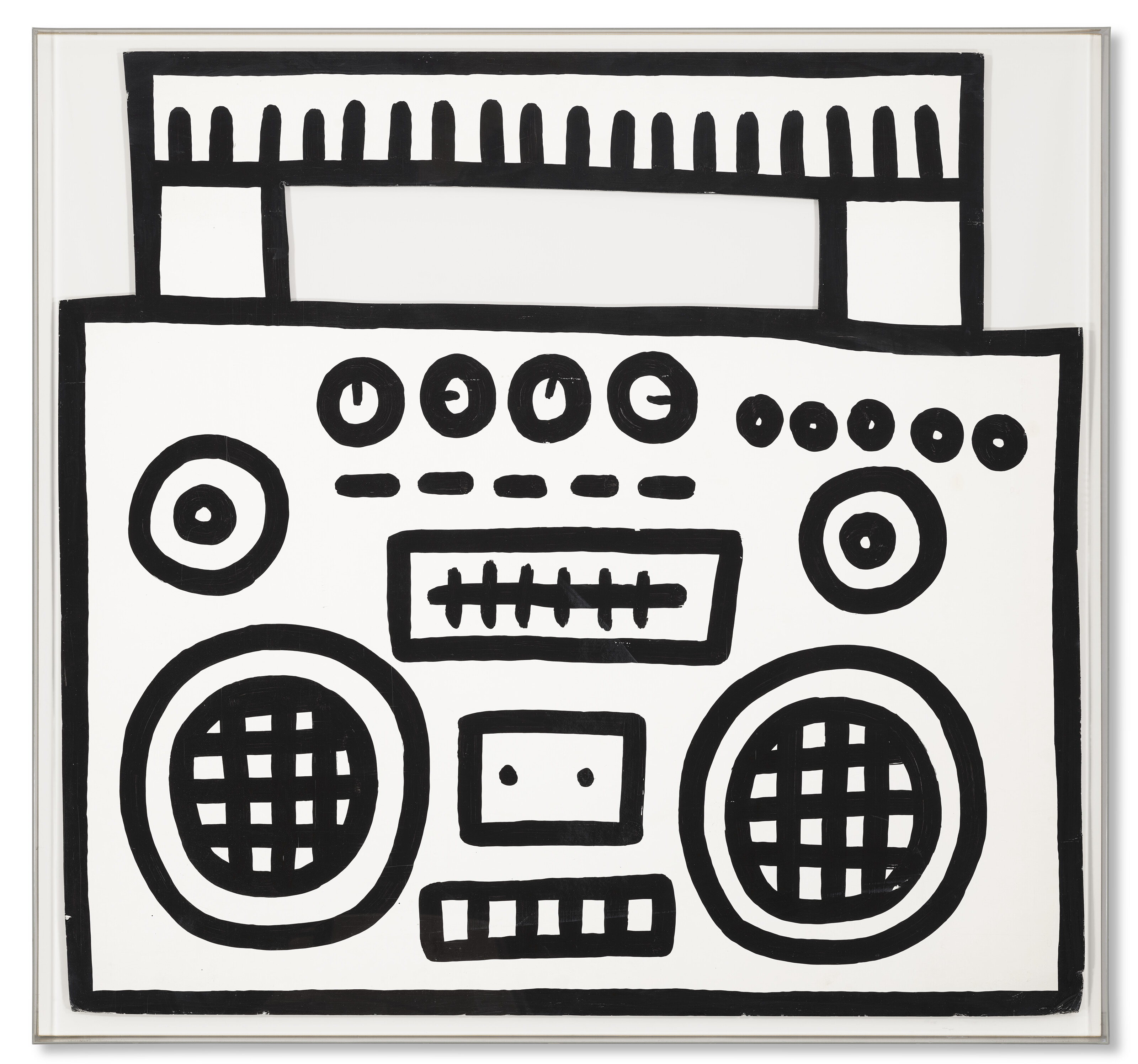 Keith Haring — Без названия (Бумбокс), изображение 2
