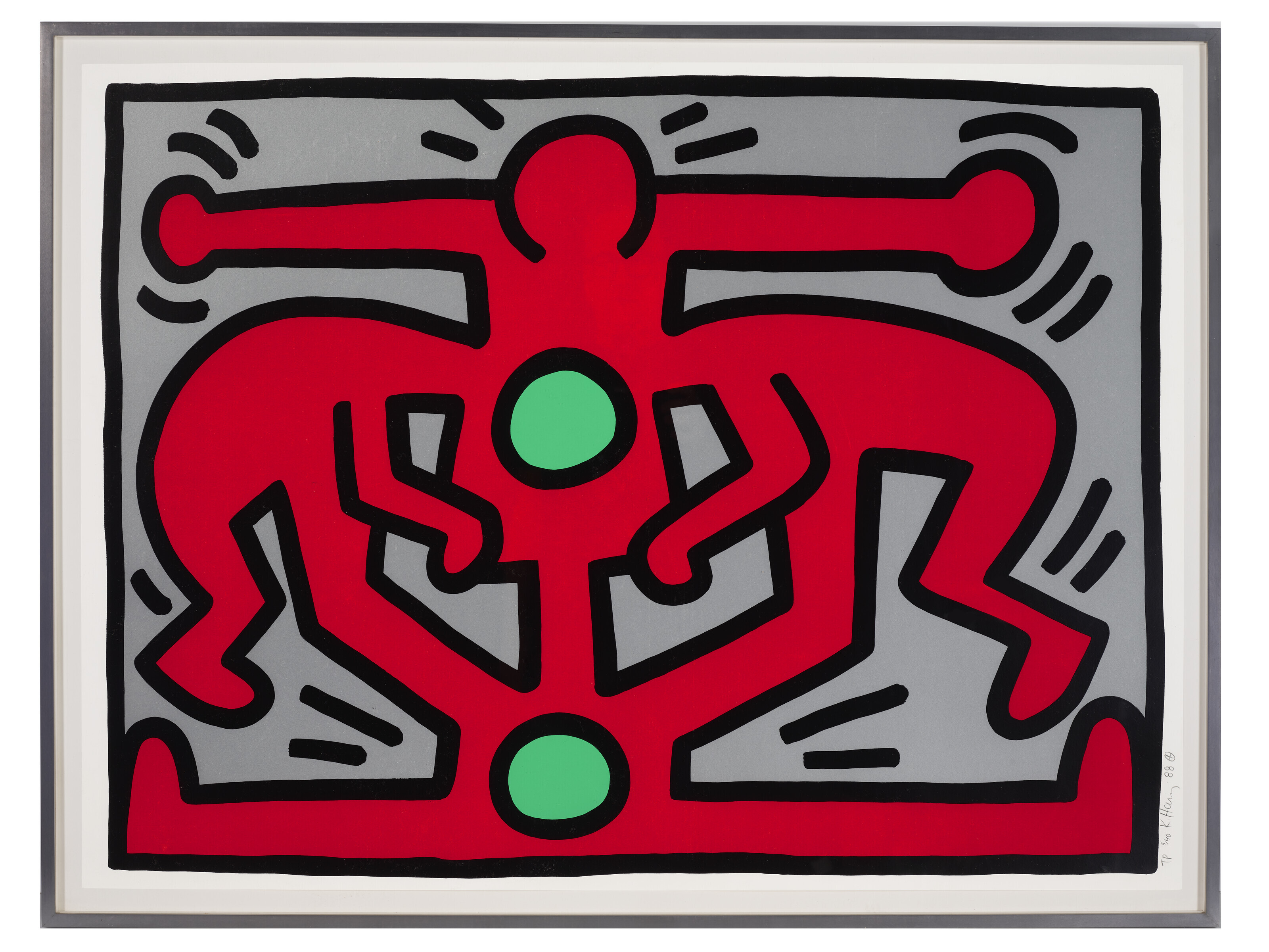 Keith Haring — Увеличение: один отпечаток, изображение 2