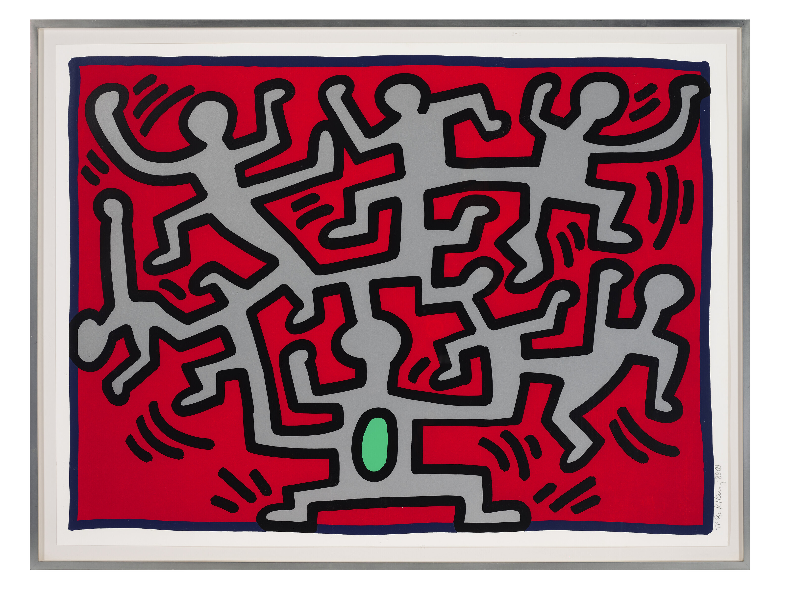 Keith Haring — Увеличение: один отпечаток, изображение 2