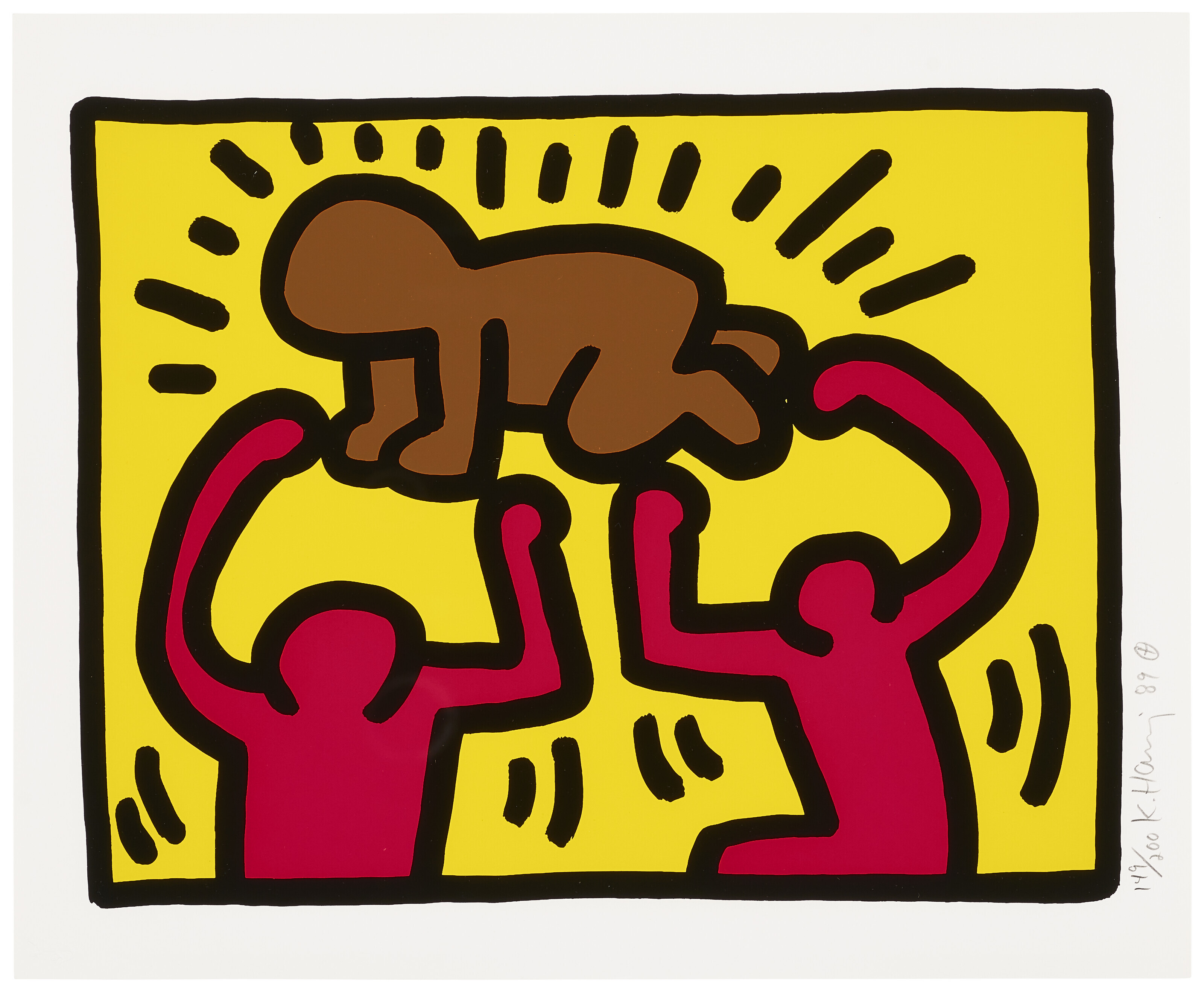 Keith Haring — Магазин поп-музыки IV, изображение 4