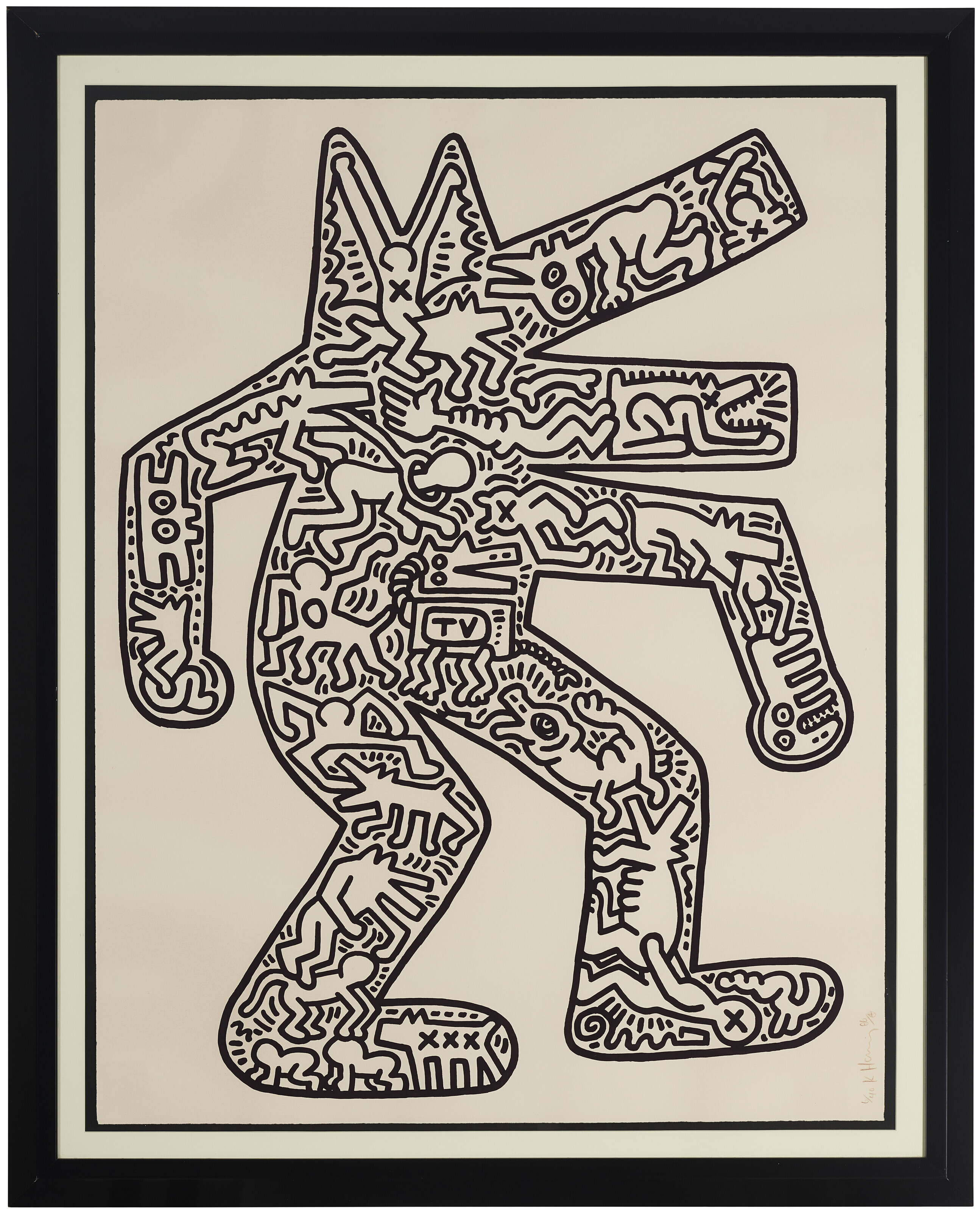 Keith Haring — Собака, изображение 2