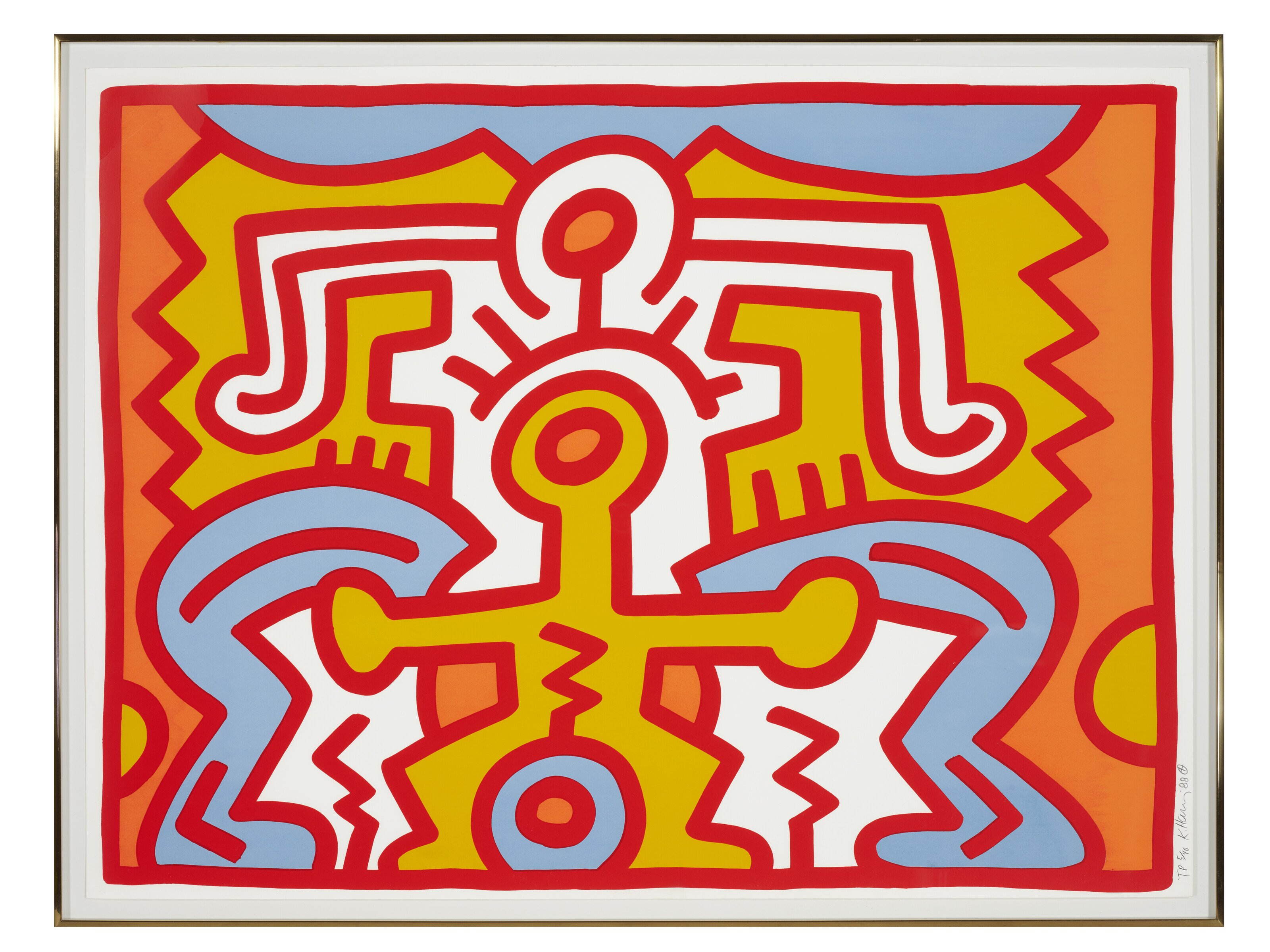 Keith Haring — Увеличение: один отпечаток, изображение 2