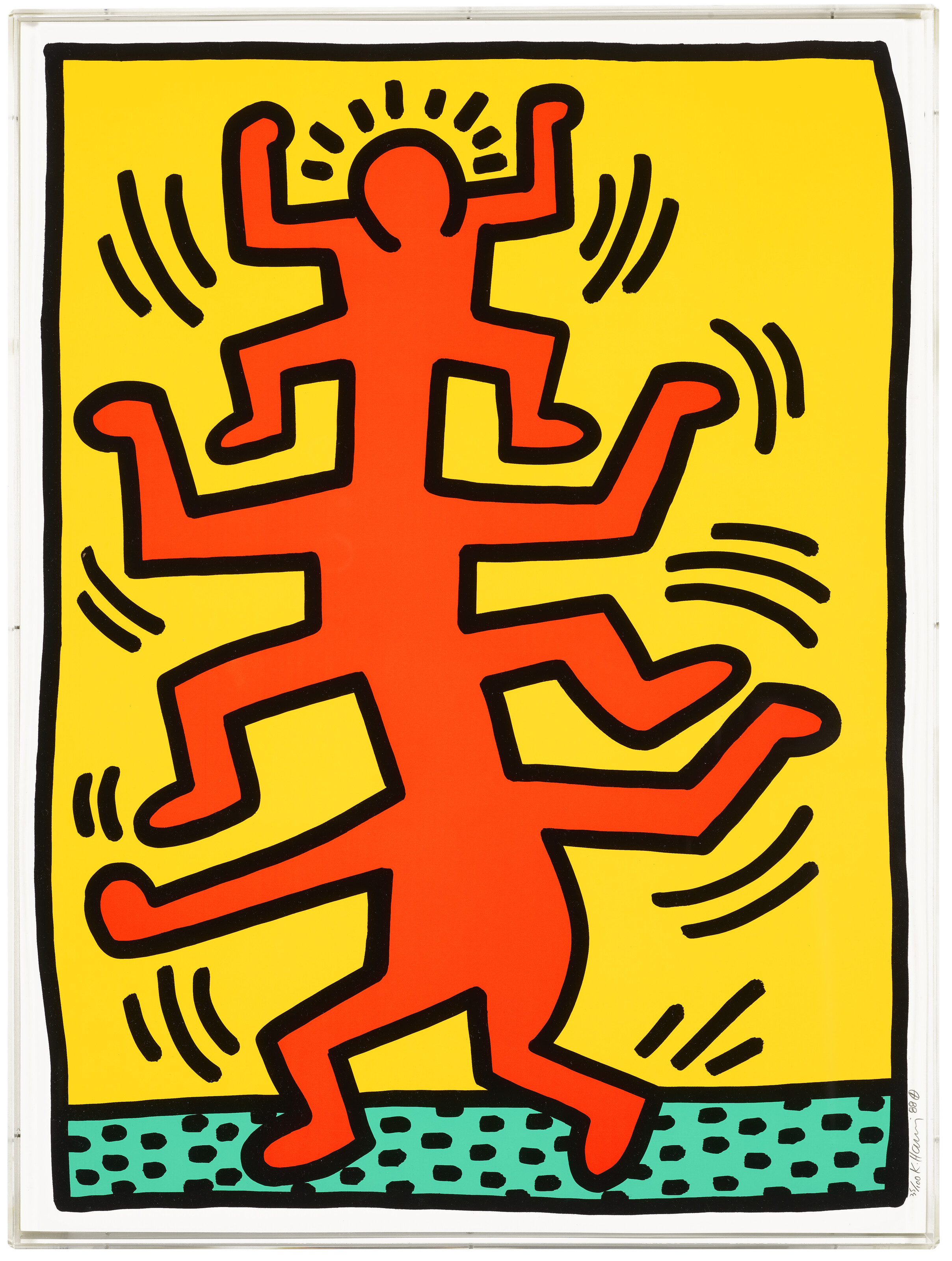 Keith Haring — Увеличение: Один отпечаток, изображение 2