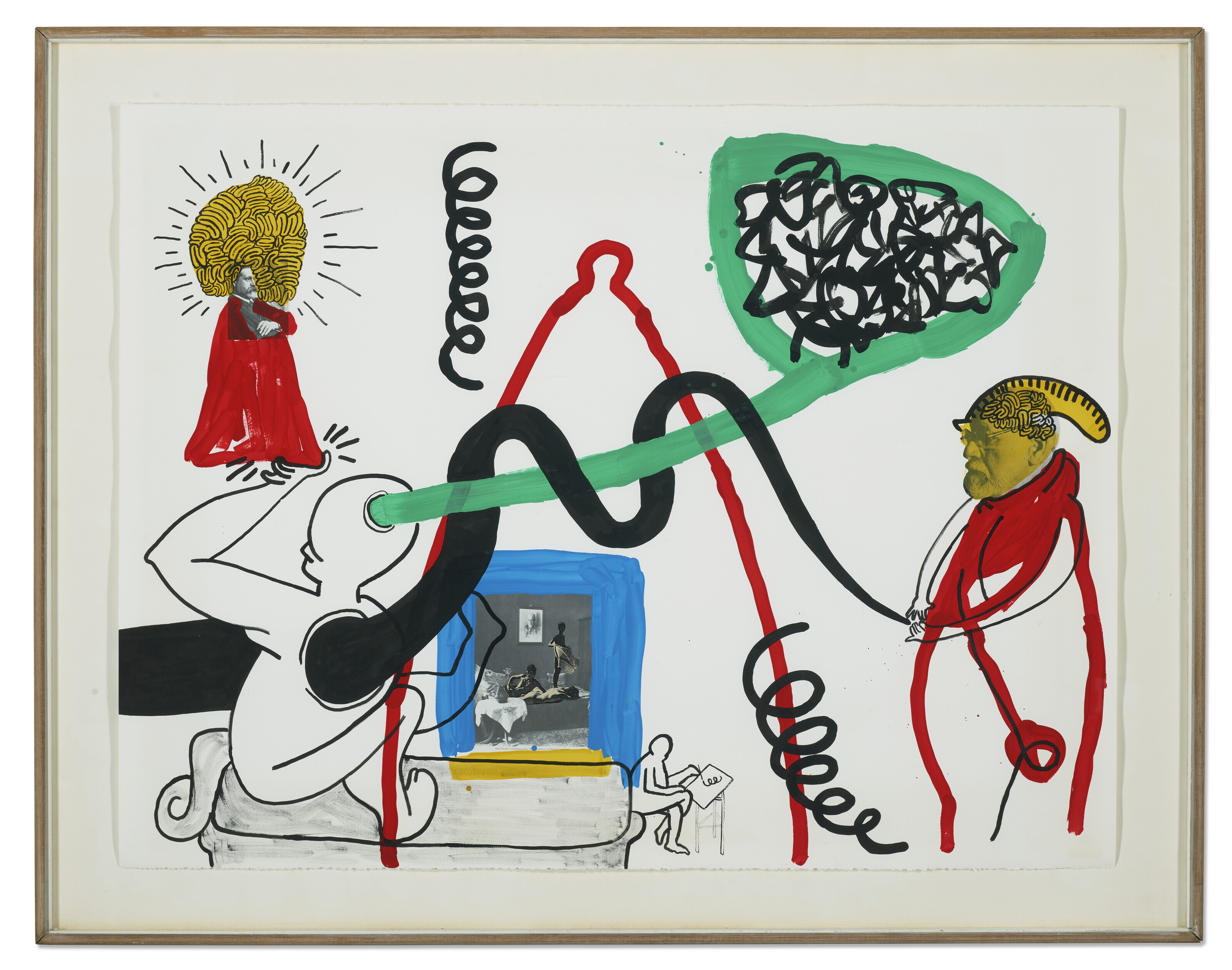 Keith Haring — Рисунки Фрейда, изображение 2