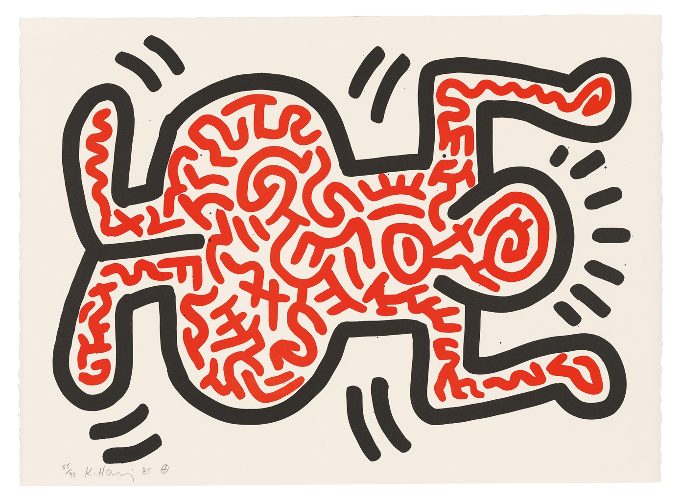 Keith Haring — Людо, изображение 6