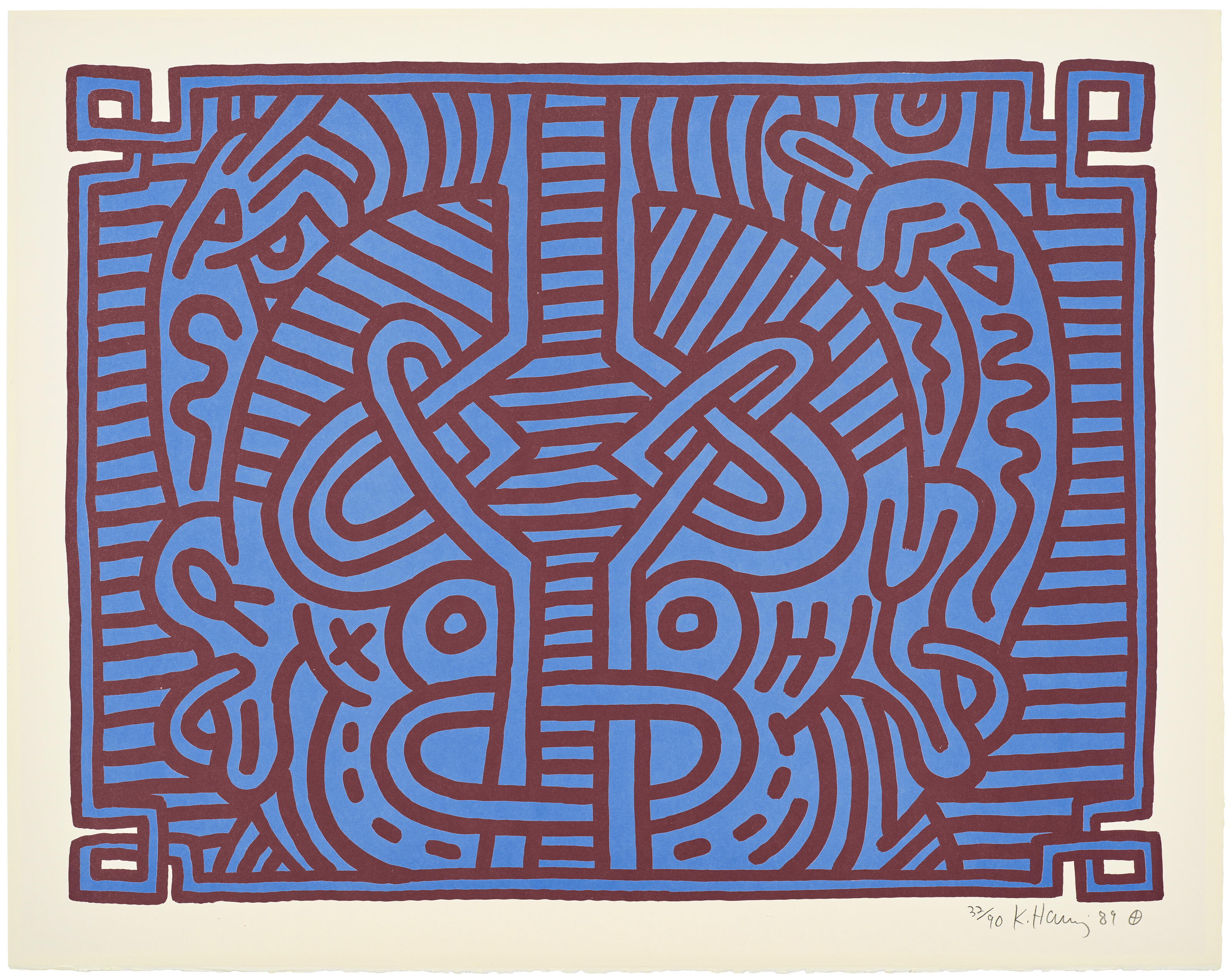 Keith Haring — Шоколадный Будда 1-5, изображение 2