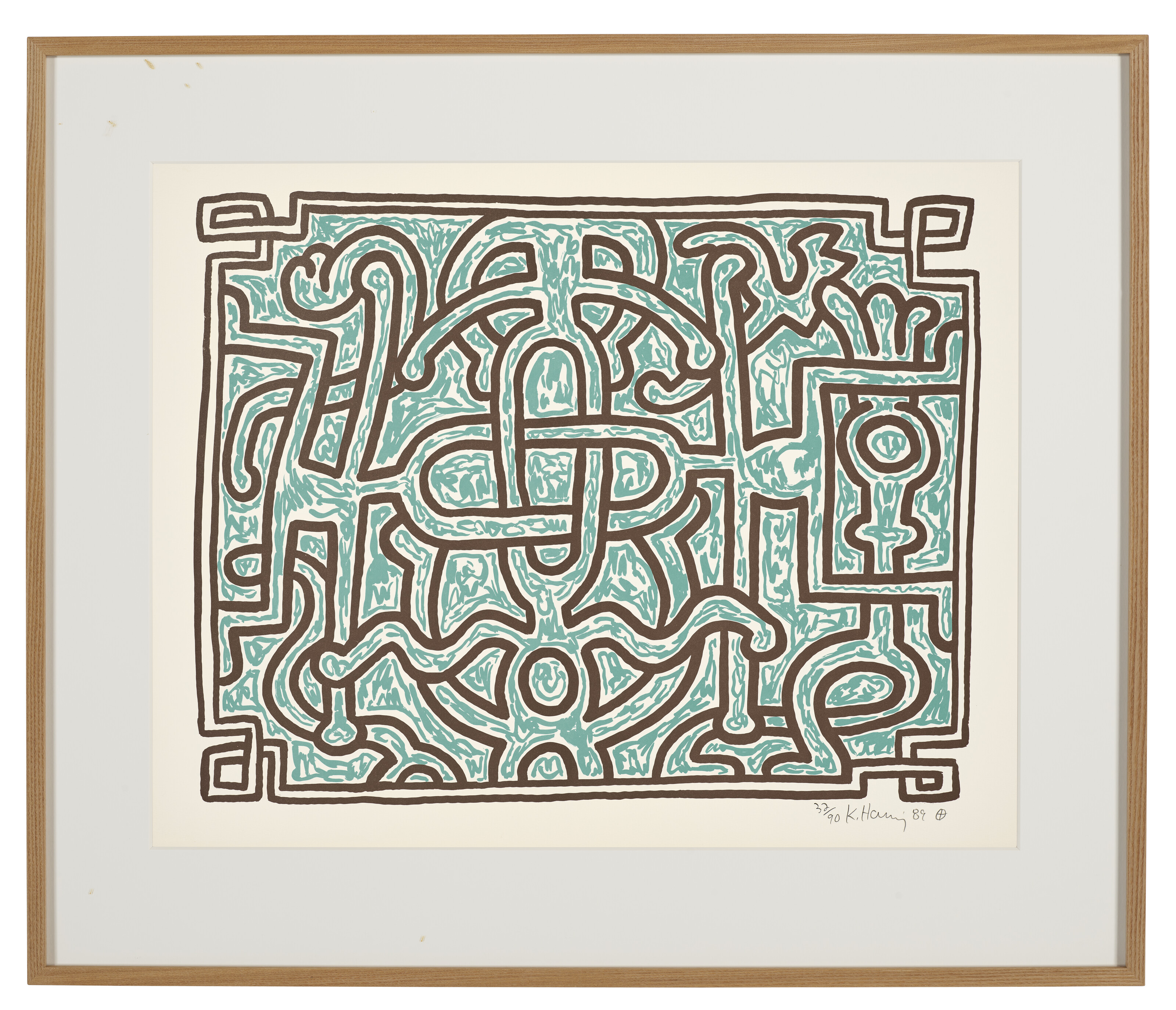 Keith Haring — Шоколадный Будда 1-5, изображение 11