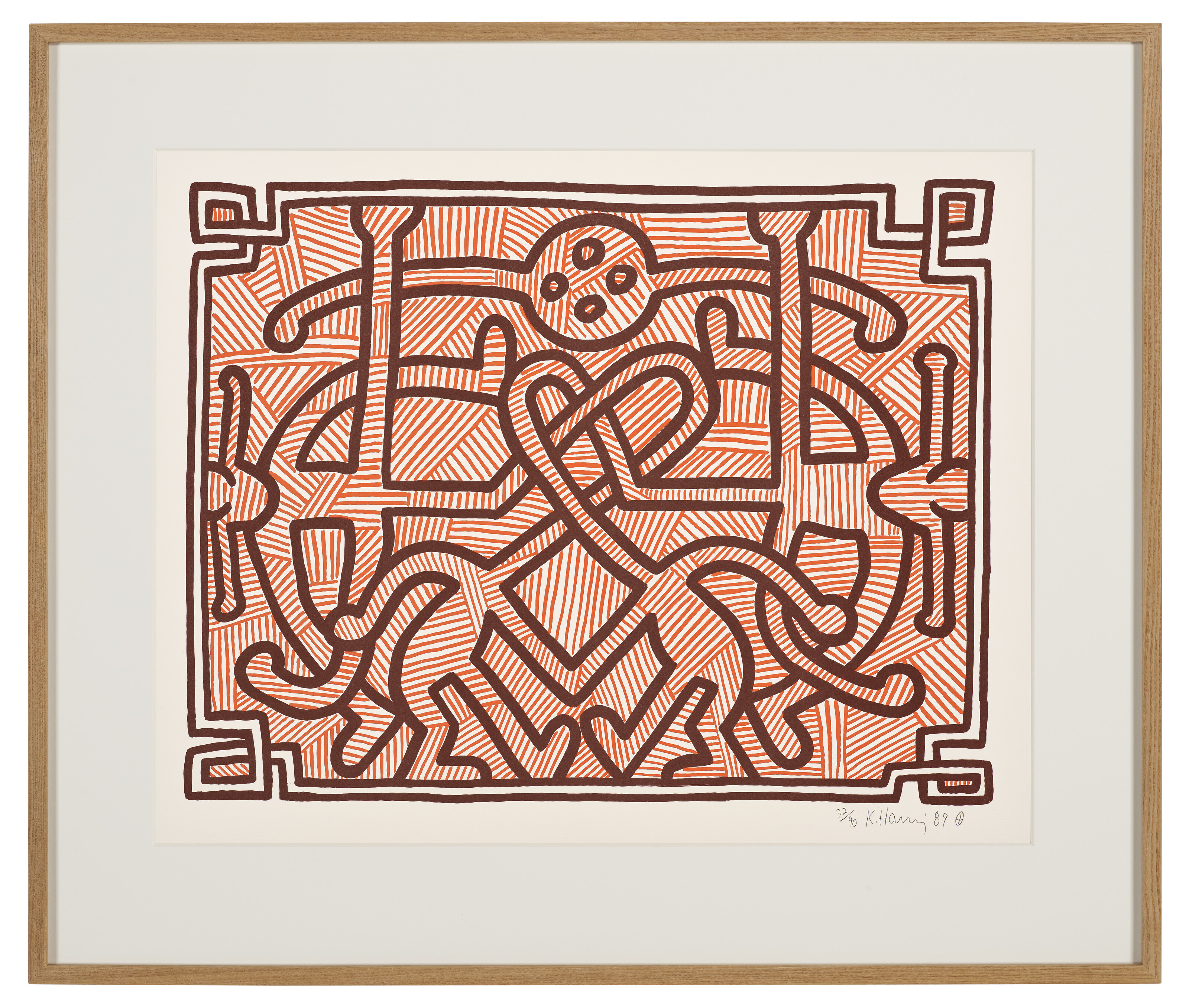 Keith Haring — Шоколадный Будда 1-5, изображение 8
