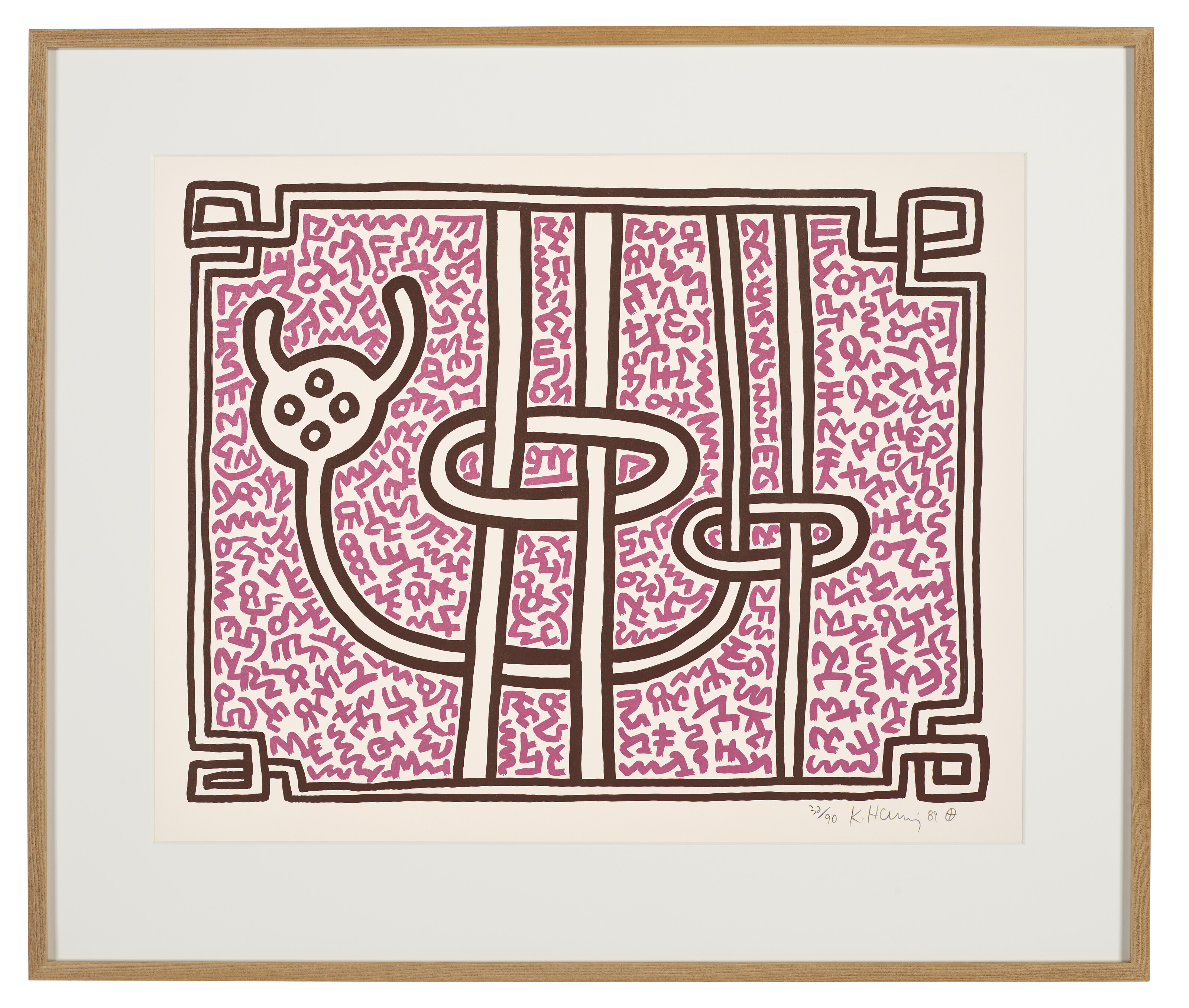 Keith Haring — Шоколадный Будда 1-5, изображение 9