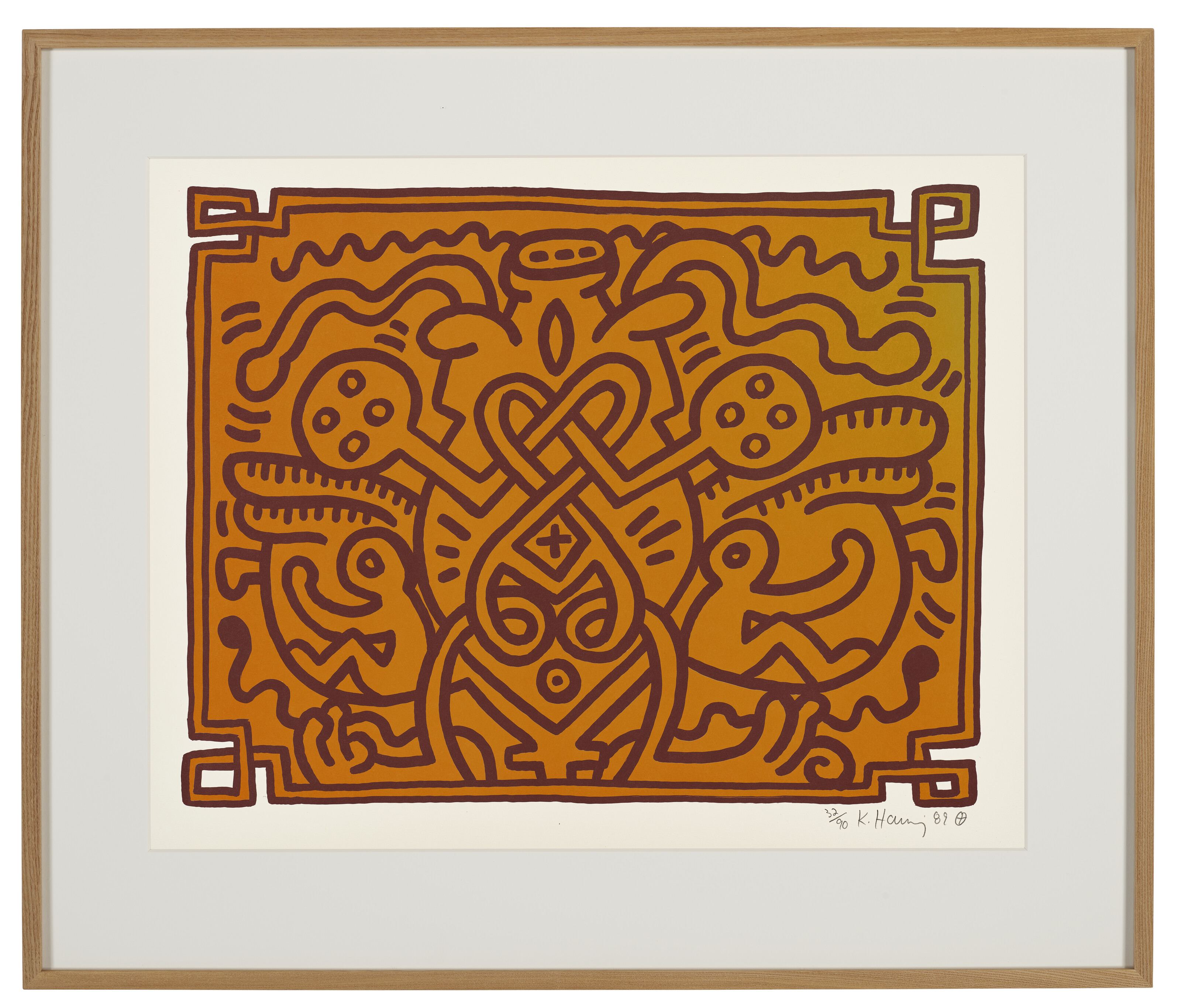 Keith Haring — Шоколадный Будда 1-5, изображение 10