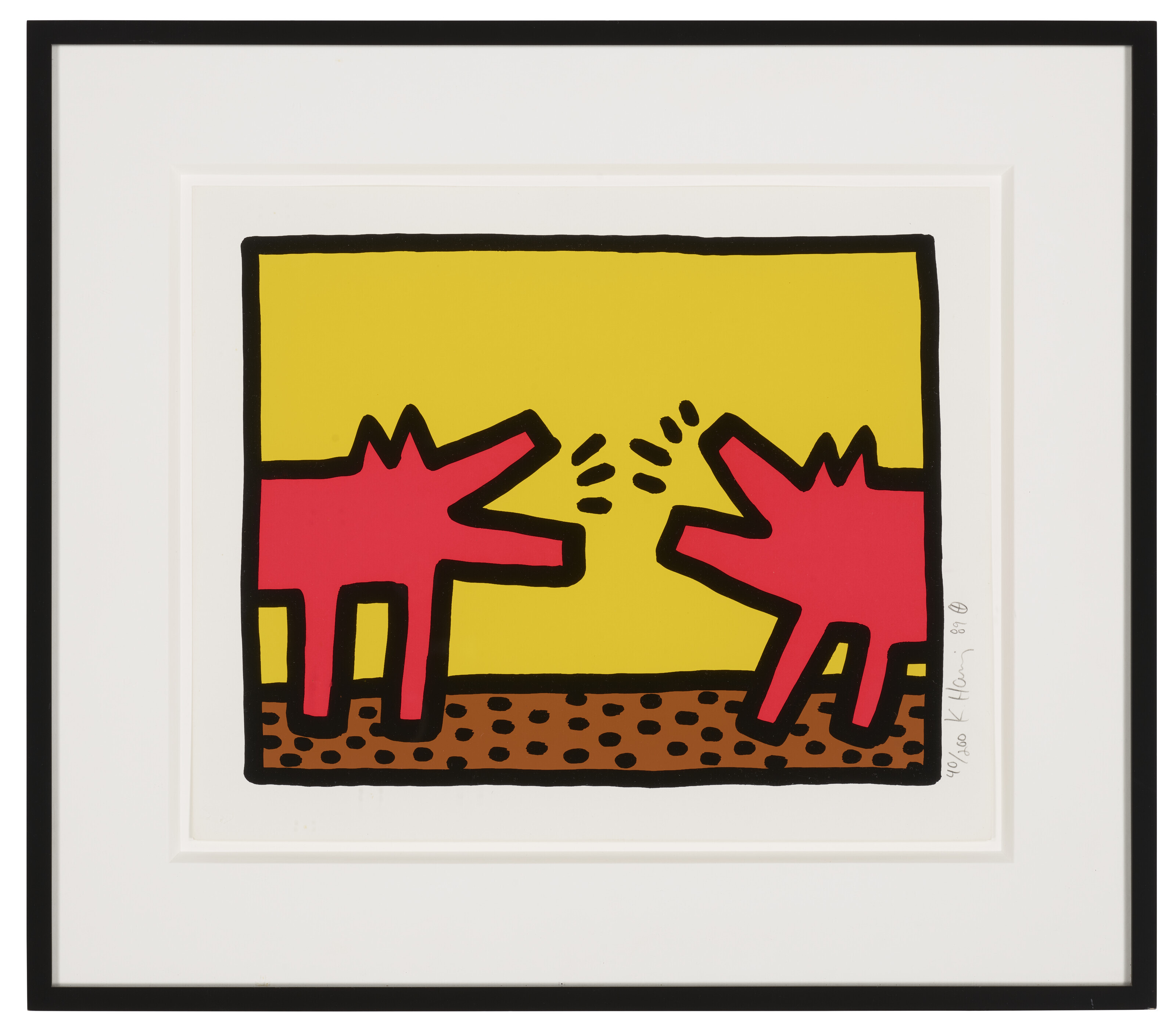 Keith Haring — Pop Shop IV : один отпечаток, изображение 2