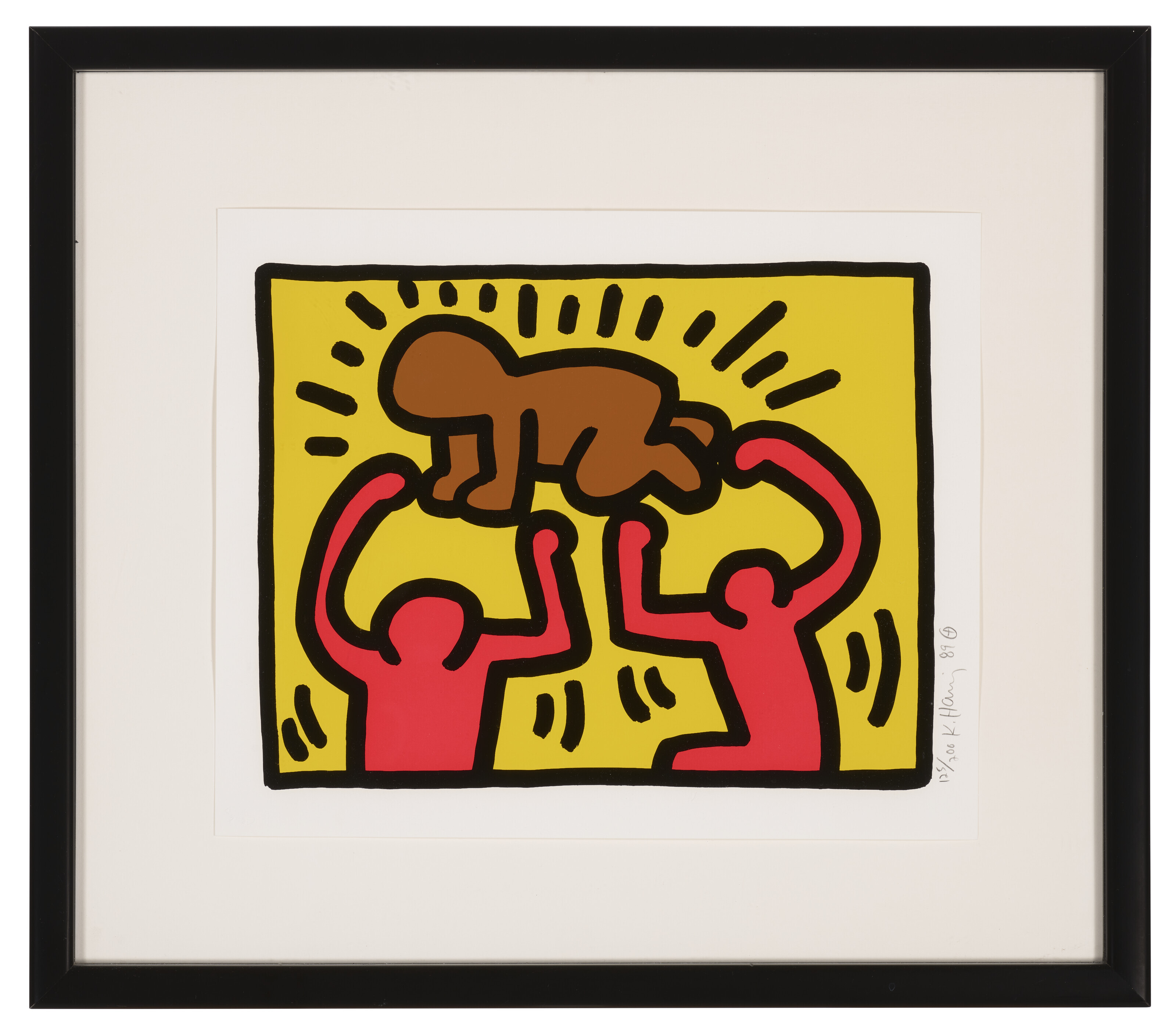 Keith Haring — Pop Shop IV : один отпечаток, изображение 2