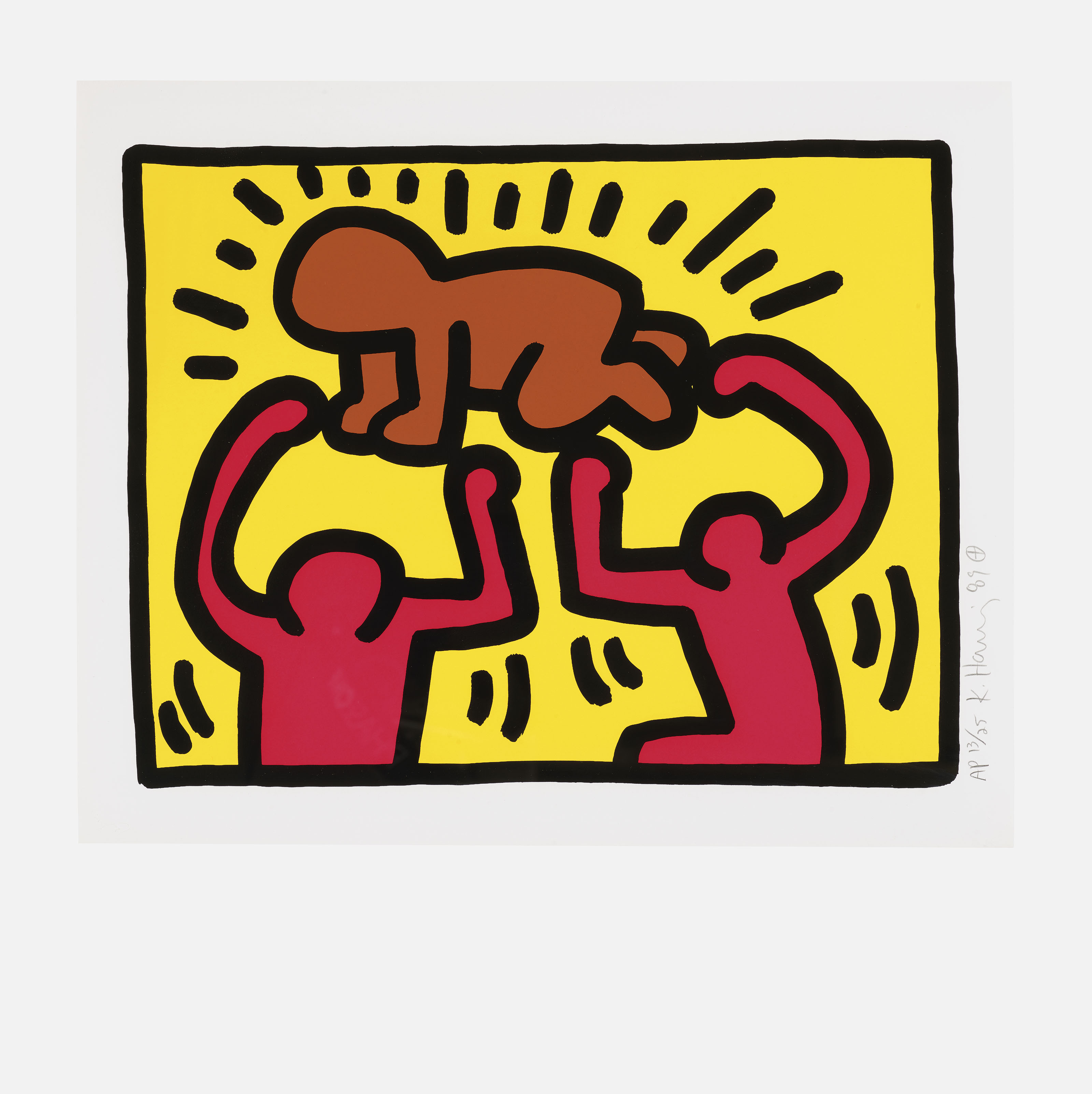Keith Haring — Магазин поп-музыки IV, изображение 2